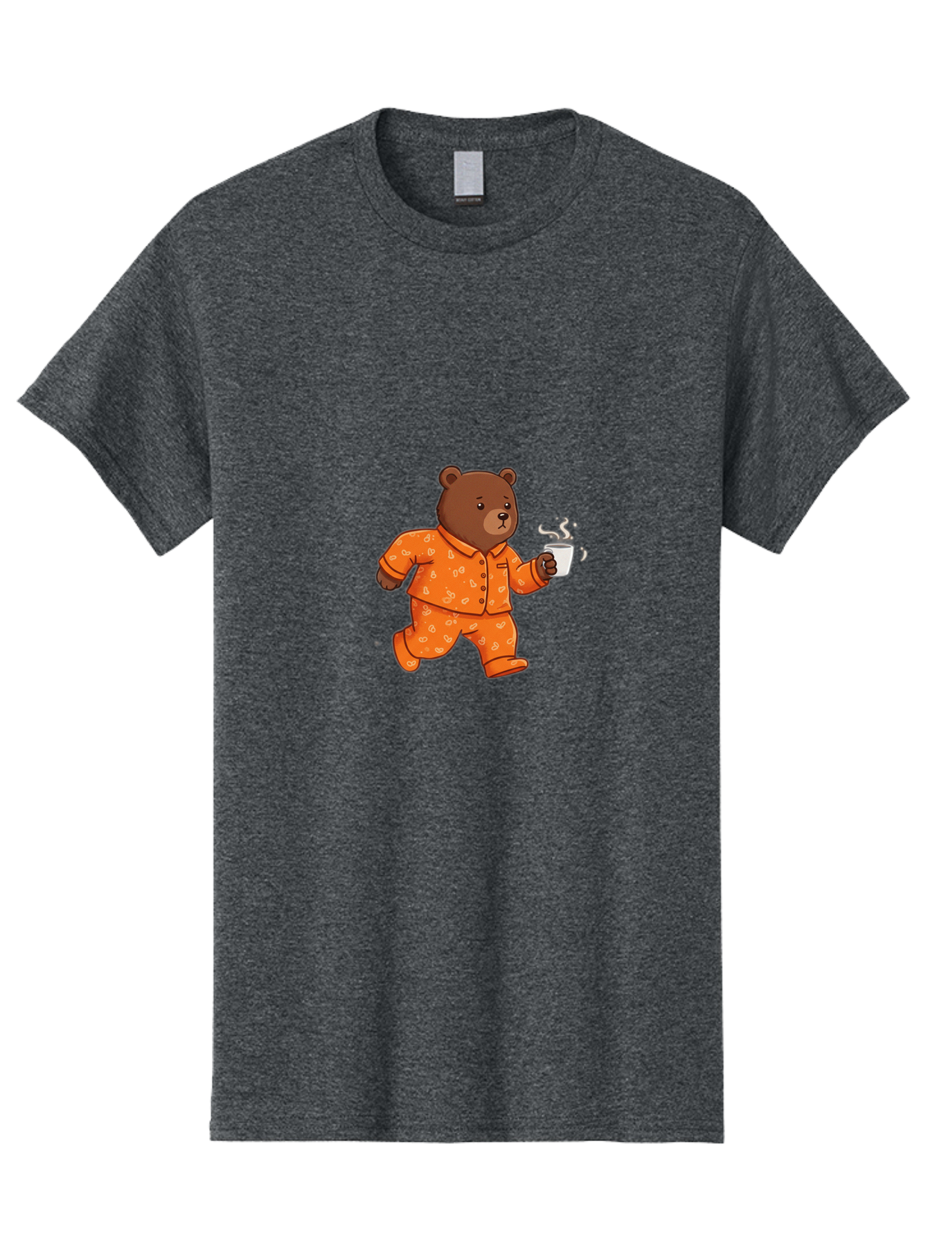 Bear-In-Pajamas-1 Men'S Graphic Tee, 100% Cotton, Comfortable Casual Summer Wear, Machine Washable, Vintage Camera, Old Camera, Antique Camera, Black Camera, Classic Photography, Photography Equipment, Nostalgic Device, Film Camera, Camera Art Bah568