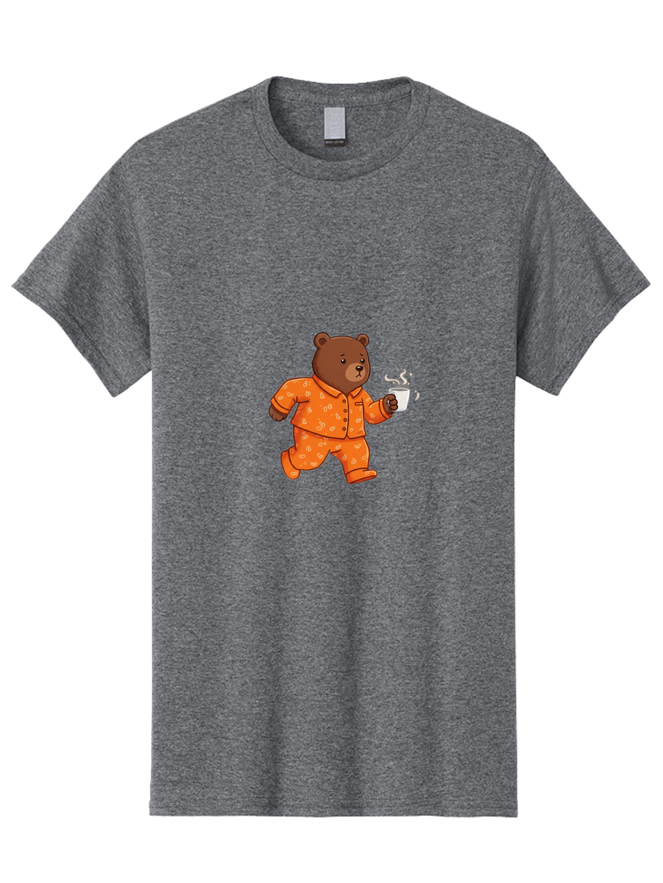 Bear-In-Pajamas-1 Men'S Graphic Tee, 100% Cotton, Comfortable Casual Summer Wear, Machine Washable, Vintage Camera, Old Camera, Antique Camera, Black Camera, Classic Photography, Photography Equipment, Nostalgic Device, Film Camera, Camera Art Bah568