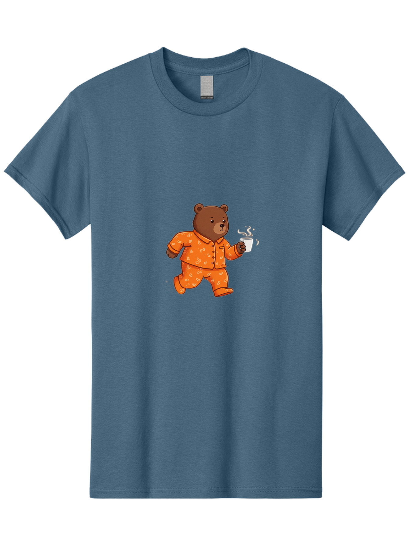 Bear-In-Pajamas-1 Men'S Graphic Tee, 100% Cotton, Comfortable Casual Summer Wear, Machine Washable, Vintage Camera, Old Camera, Antique Camera, Black Camera, Classic Photography, Photography Equipment, Nostalgic Device, Film Camera, Camera Art Bah568