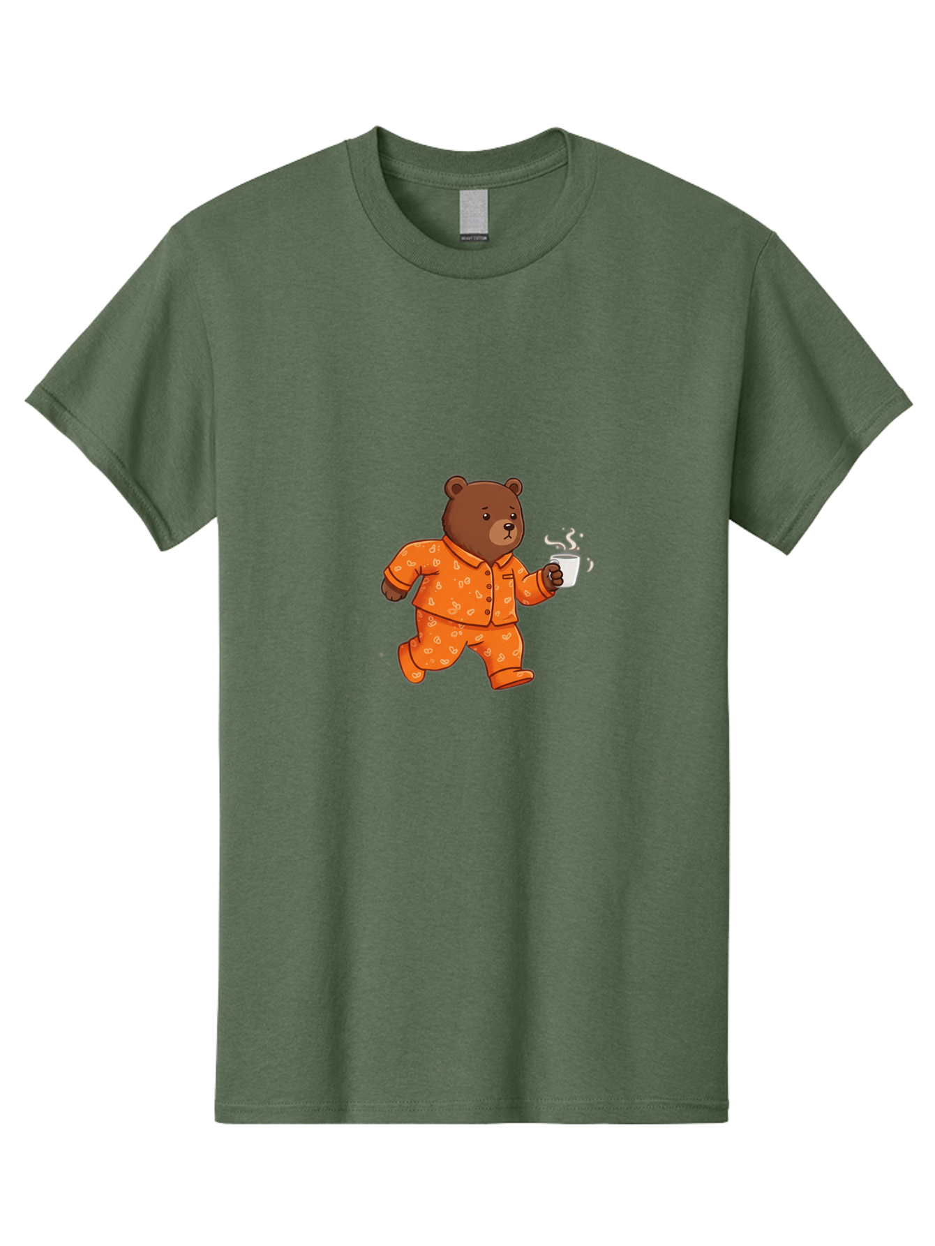 Bear-In-Pajamas-1 Men'S Graphic Tee, 100% Cotton, Comfortable Casual Summer Wear, Machine Washable, Vintage Camera, Old Camera, Antique Camera, Black Camera, Classic Photography, Photography Equipment, Nostalgic Device, Film Camera, Camera Art Bah568