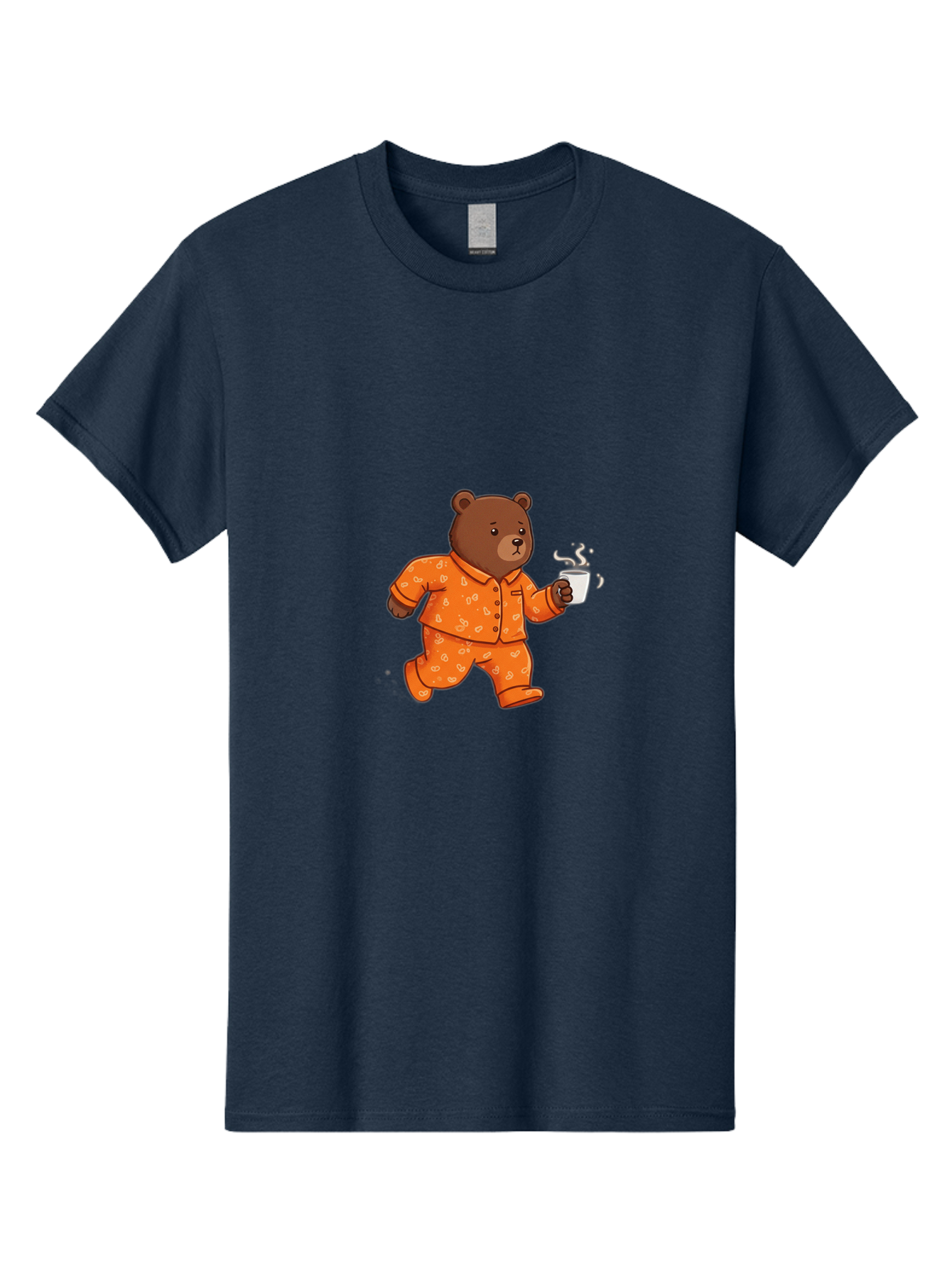 Bear-In-Pajamas-1 Men'S Graphic Tee, 100% Cotton, Comfortable Casual Summer Wear, Machine Washable, Vintage Camera, Old Camera, Antique Camera, Black Camera, Classic Photography, Photography Equipment, Nostalgic Device, Film Camera, Camera Art Bah568