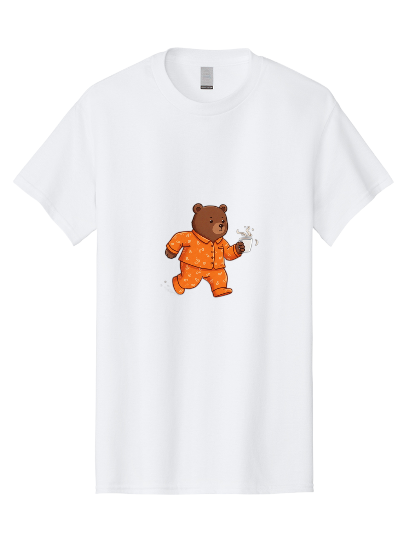 Bear-In-Pajamas-1 Men'S Graphic Tee, 100% Cotton, Comfortable Casual Summer Wear, Machine Washable, Vintage Camera, Old Camera, Antique Camera, Black Camera, Classic Photography, Photography Equipment, Nostalgic Device, Film Camera, Camera Art Bah568