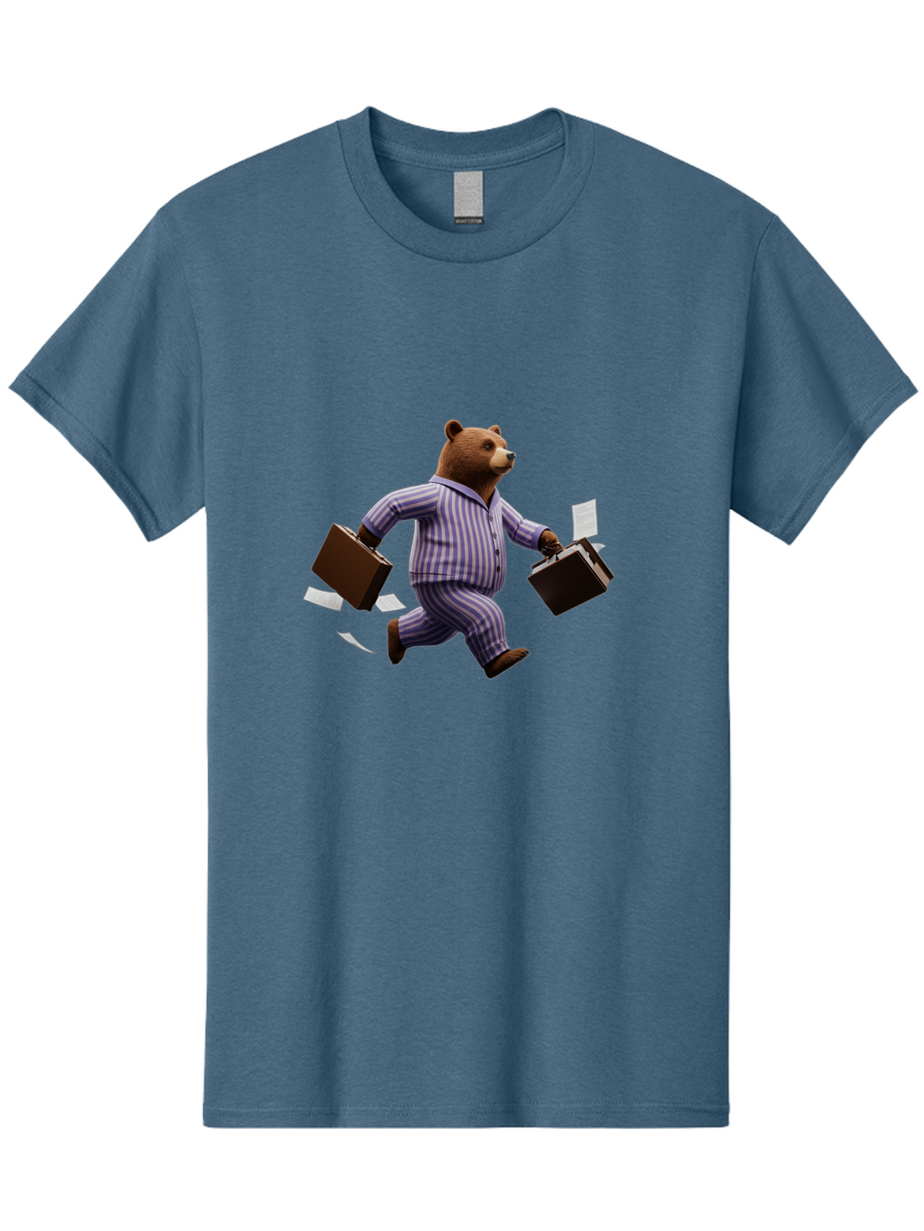 Bear-In-Pajamas-10 Men'S Graphic Tee, 100% Cotton, Comfortable Casual Summer Wear, Machine Washable, Vintage Camera, Old Camera, Antique Camera, Black Camera, Classic Photography, Photography Equipment, Nostalgic Device, Film Camera, Bah569