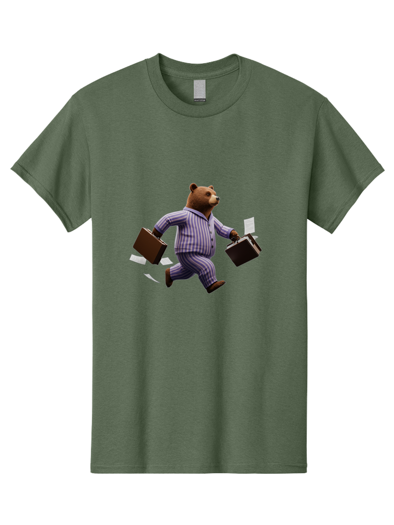 Bear-In-Pajamas-10 Men'S Graphic Tee, 100% Cotton, Comfortable Casual Summer Wear, Machine Washable, Vintage Camera, Old Camera, Antique Camera, Black Camera, Classic Photography, Photography Equipment, Nostalgic Device, Film Camera, Bah569
