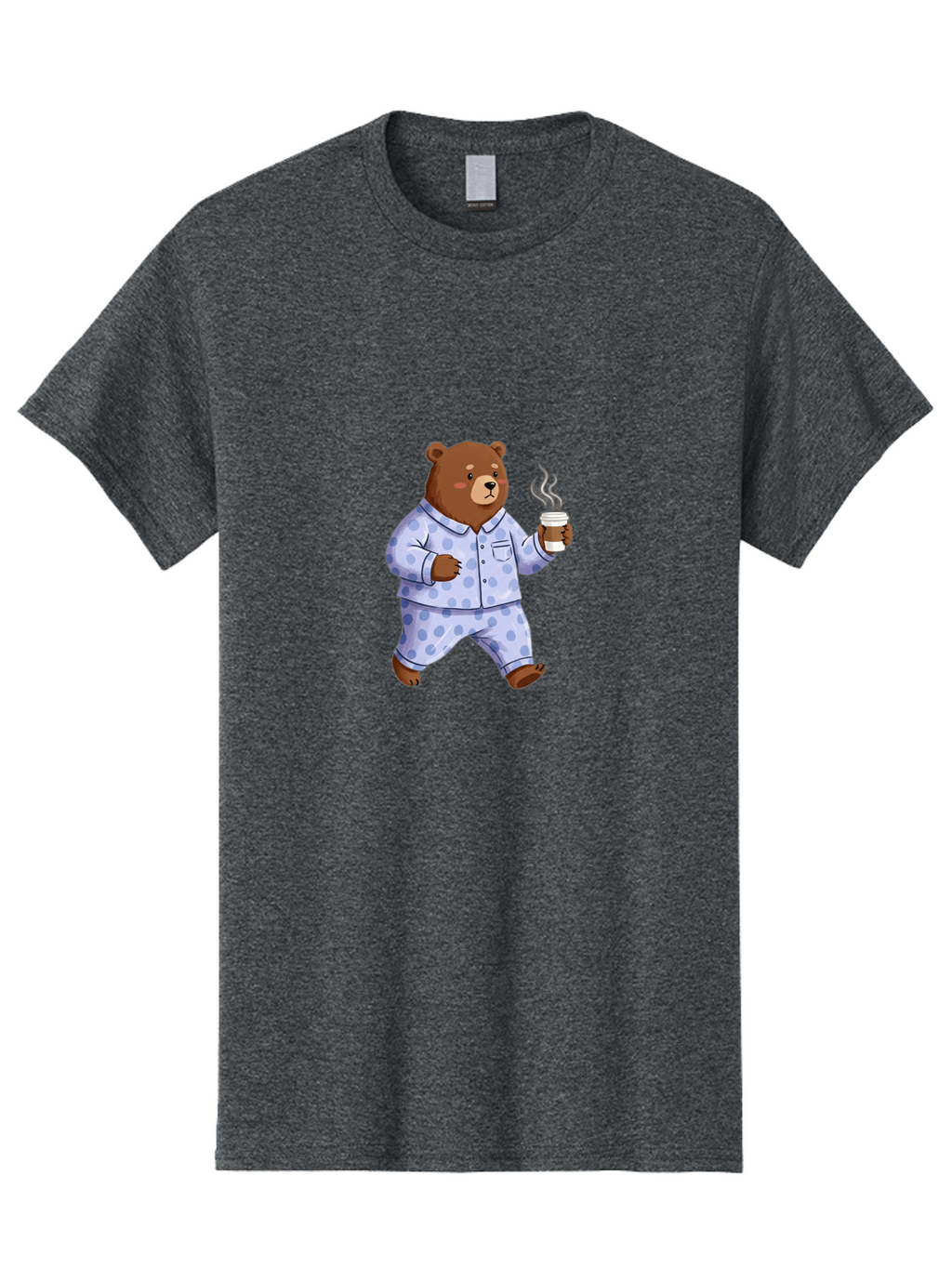 Bear-In-Pajamas-2 Men'S Graphic Tee, 100% Cotton, Comfortable Casual Summer Wear, Machine Washable, Vintage Camera, Old Camera, Antique Camera, Black Camera, Classic Photography, Photography Equipment, Nostalgic Device, Film Camera, Camera Art Bah570