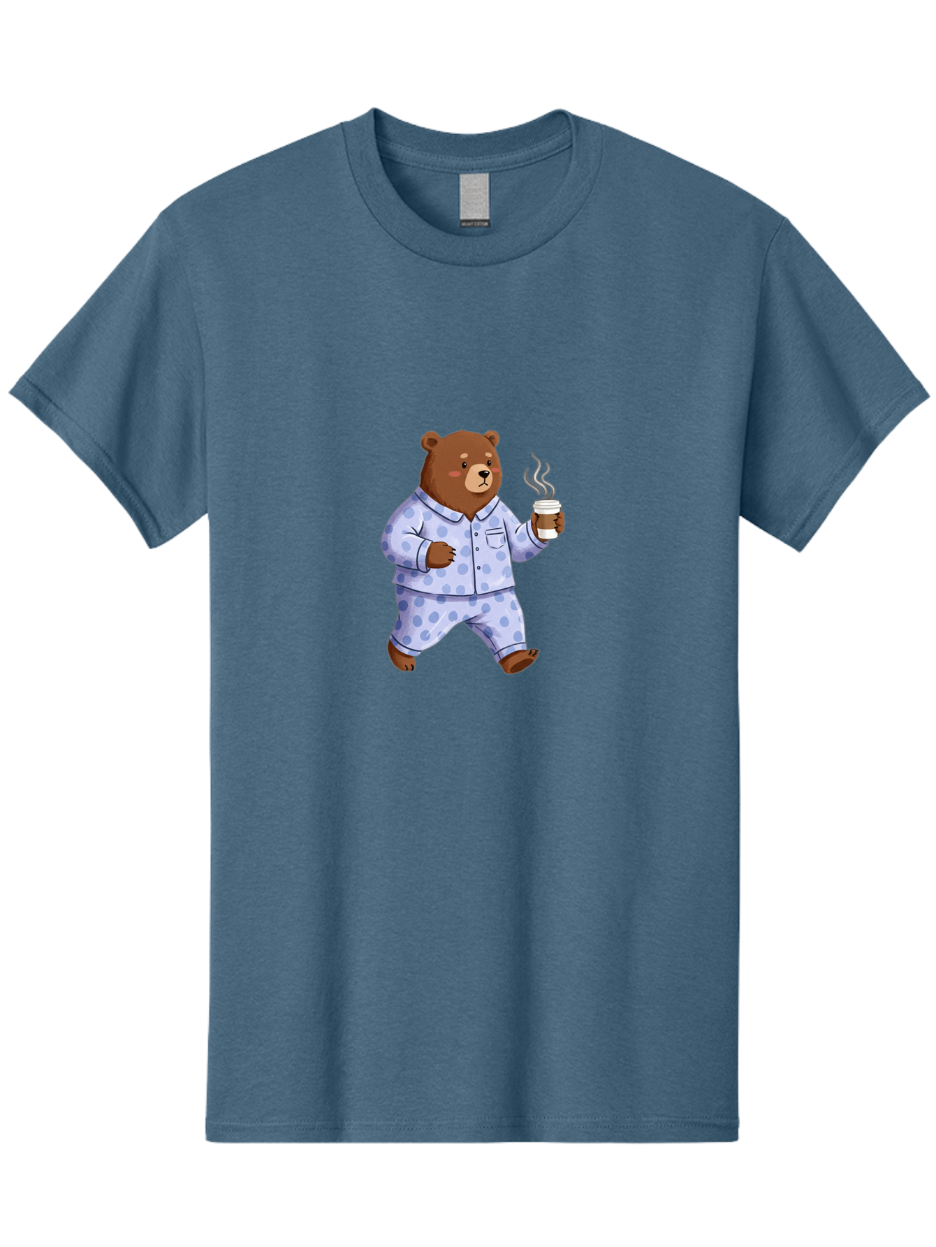 Bear-In-Pajamas-2 Men'S Graphic Tee, 100% Cotton, Comfortable Casual Summer Wear, Machine Washable, Vintage Camera, Old Camera, Antique Camera, Black Camera, Classic Photography, Photography Equipment, Nostalgic Device, Film Camera, Camera Art Bah570