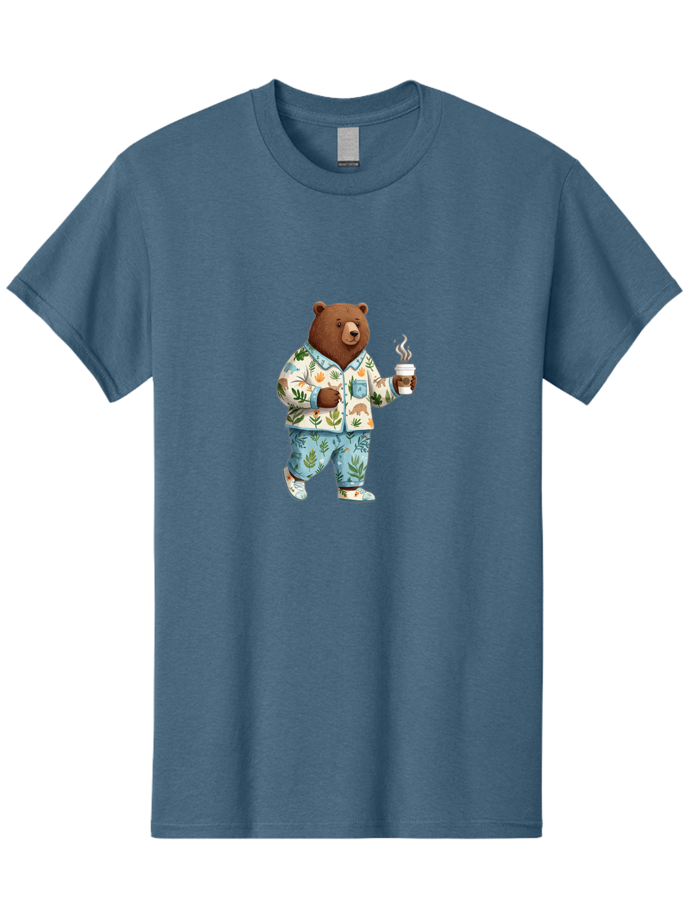 Bear-In-Pajamas-3 Men'S Graphic Tee, 100% Cotton, Comfortable Casual Summer Wear, Machine Washable, Vintage Camera, Old Camera, Antique Camera, Black Camera, Classic Photography, Photography Equipment, Nostalgic Device, Film Camera, Camera Art Bah571