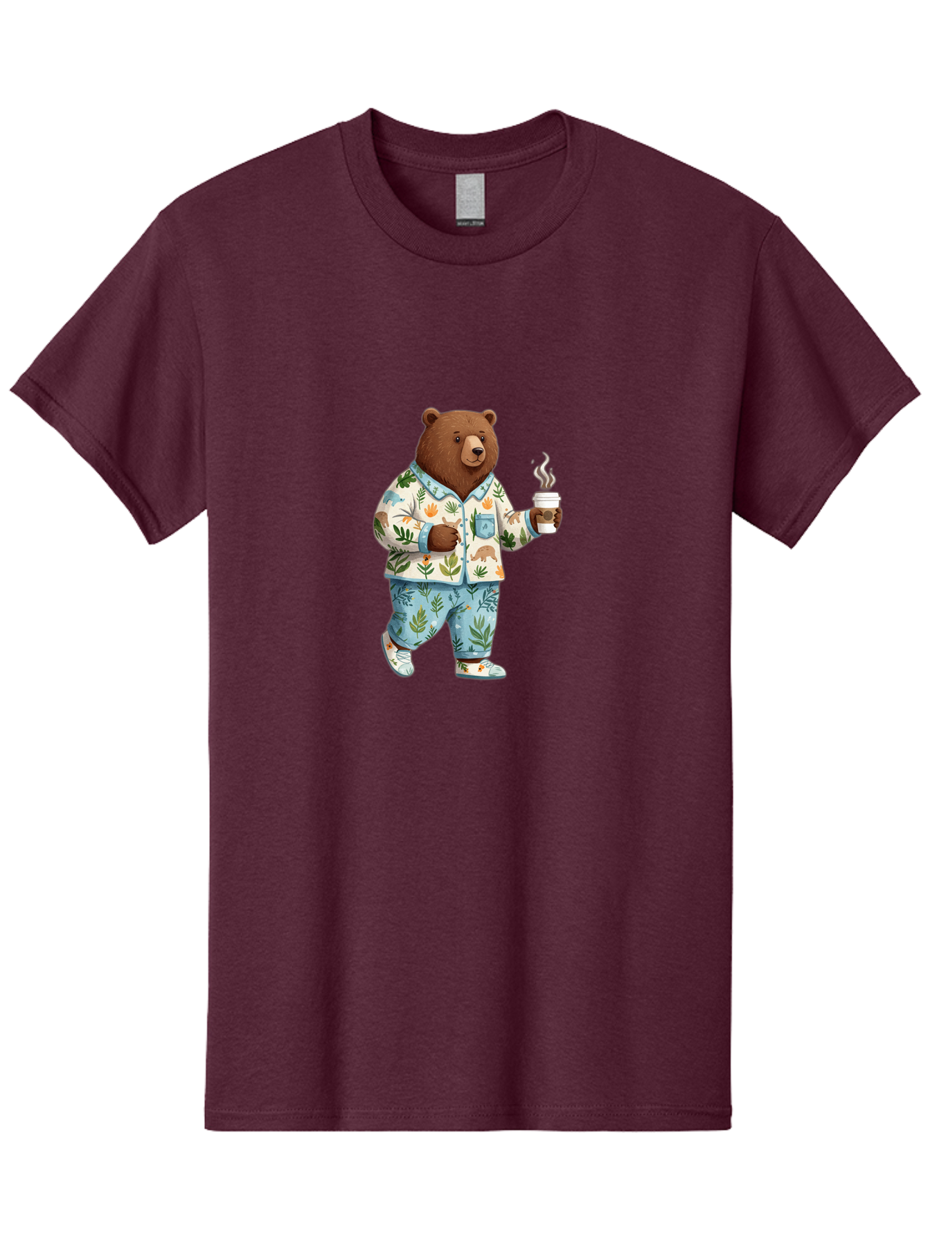 Bear-In-Pajamas-3 Men'S Graphic Tee, 100% Cotton, Comfortable Casual Summer Wear, Machine Washable, Vintage Camera, Old Camera, Antique Camera, Black Camera, Classic Photography, Photography Equipment, Nostalgic Device, Film Camera, Camera Art Bah571