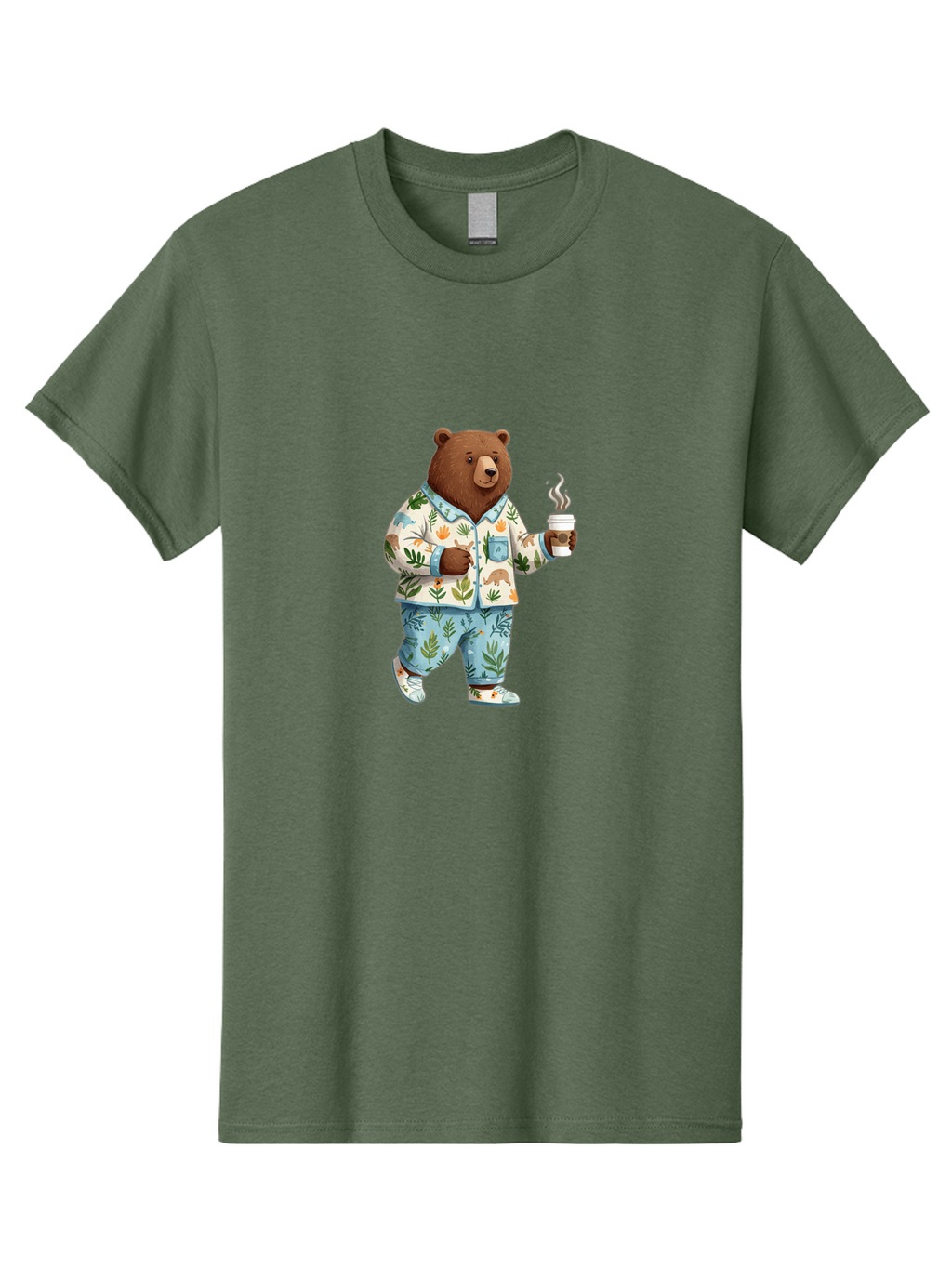 Bear-In-Pajamas-3 Men'S Graphic Tee, 100% Cotton, Comfortable Casual Summer Wear, Machine Washable, Vintage Camera, Old Camera, Antique Camera, Black Camera, Classic Photography, Photography Equipment, Nostalgic Device, Film Camera, Camera Art Bah571