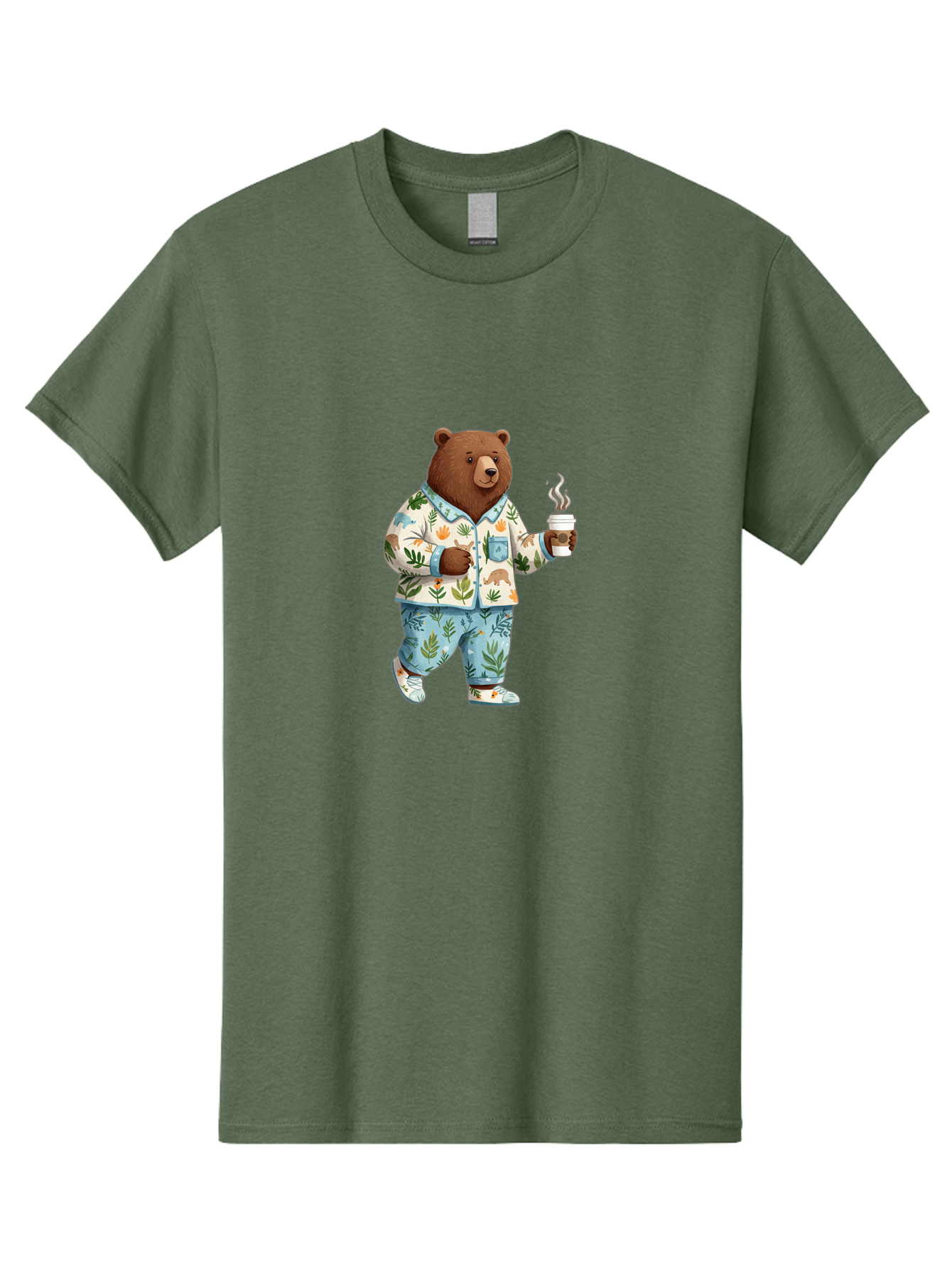 Bear-In-Pajamas-3 Men'S Graphic Tee, 100% Cotton, Comfortable Casual Summer Wear, Machine Washable, Vintage Camera, Old Camera, Antique Camera, Black Camera, Classic Photography, Photography Equipment, Nostalgic Device, Film Camera, Camera Art Bah571