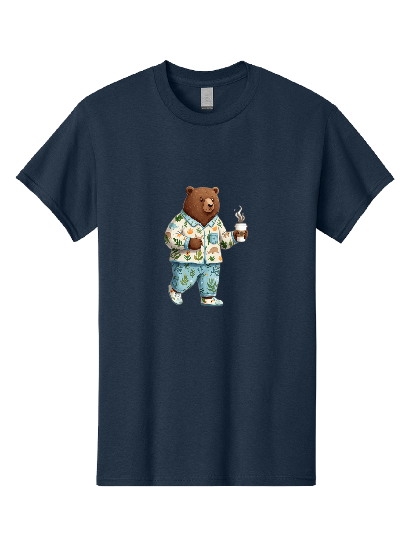 Bear-In-Pajamas-3 Men'S Graphic Tee, 100% Cotton, Comfortable Casual Summer Wear, Machine Washable, Vintage Camera, Old Camera, Antique Camera, Black Camera, Classic Photography, Photography Equipment, Nostalgic Device, Film Camera, Camera Art Bah571
