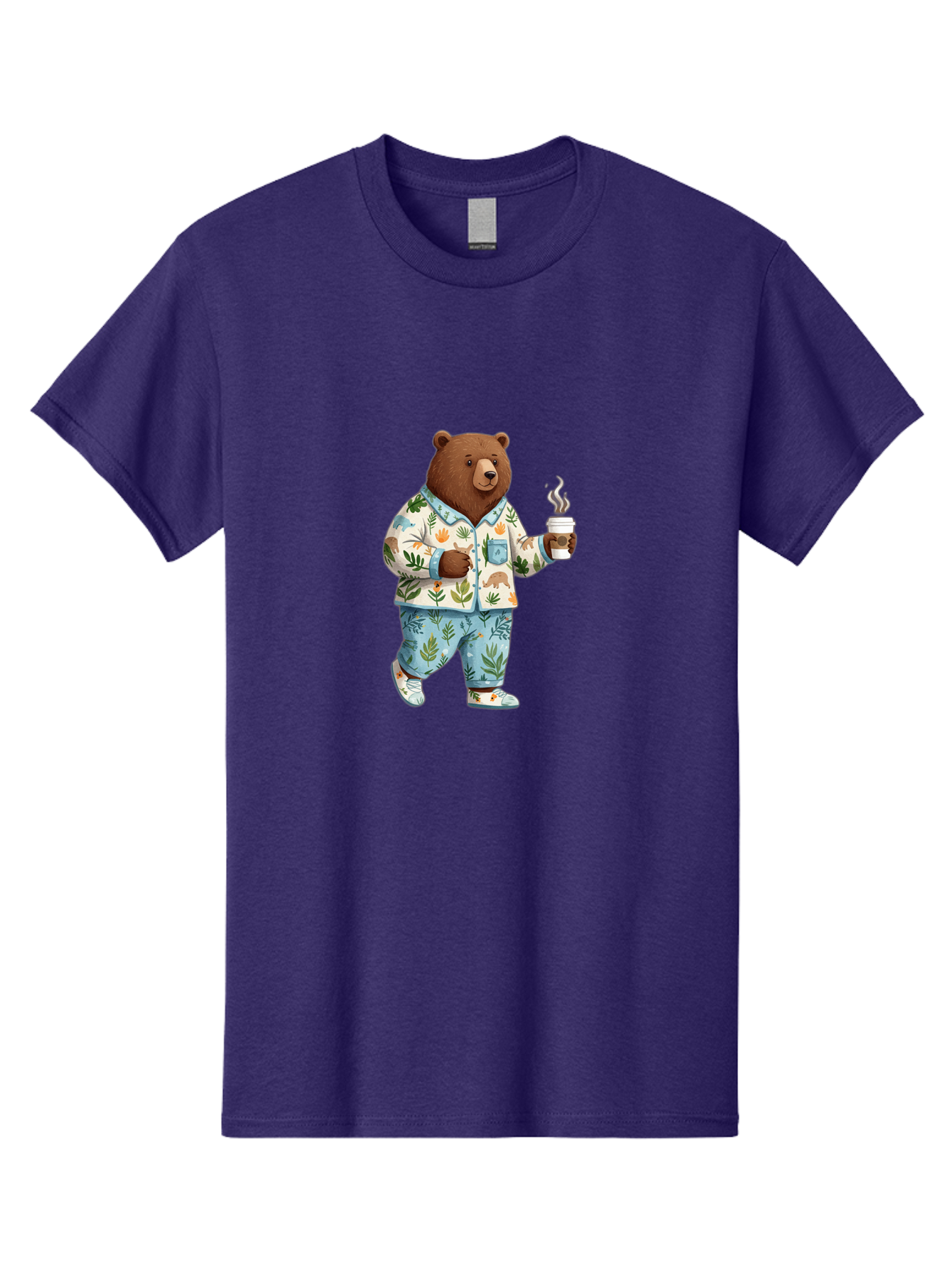 Bear-In-Pajamas-3 Men'S Graphic Tee, 100% Cotton, Comfortable Casual Summer Wear, Machine Washable, Vintage Camera, Old Camera, Antique Camera, Black Camera, Classic Photography, Photography Equipment, Nostalgic Device, Film Camera, Camera Art Bah571