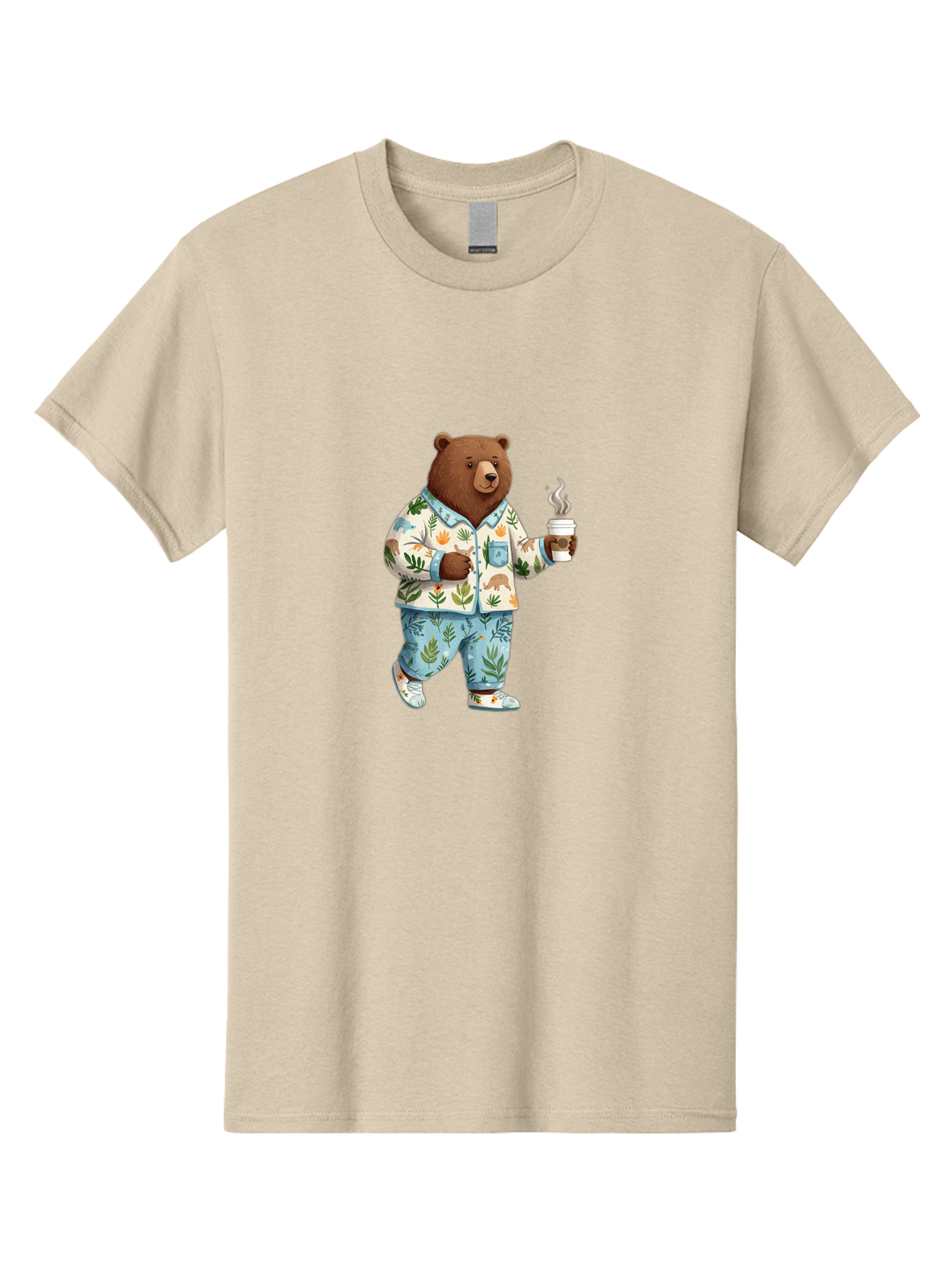 Bear-In-Pajamas-3 Men'S Graphic Tee, 100% Cotton, Comfortable Casual Summer Wear, Machine Washable, Vintage Camera, Old Camera, Antique Camera, Black Camera, Classic Photography, Photography Equipment, Nostalgic Device, Film Camera, Camera Art Bah571