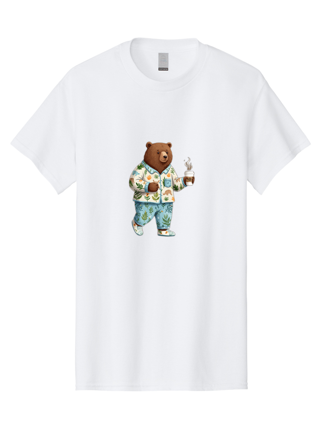 Bear-In-Pajamas-3 Men'S Graphic Tee, 100% Cotton, Comfortable Casual Summer Wear, Machine Washable, Vintage Camera, Old Camera, Antique Camera, Black Camera, Classic Photography, Photography Equipment, Nostalgic Device, Film Camera, Camera Art Bah571