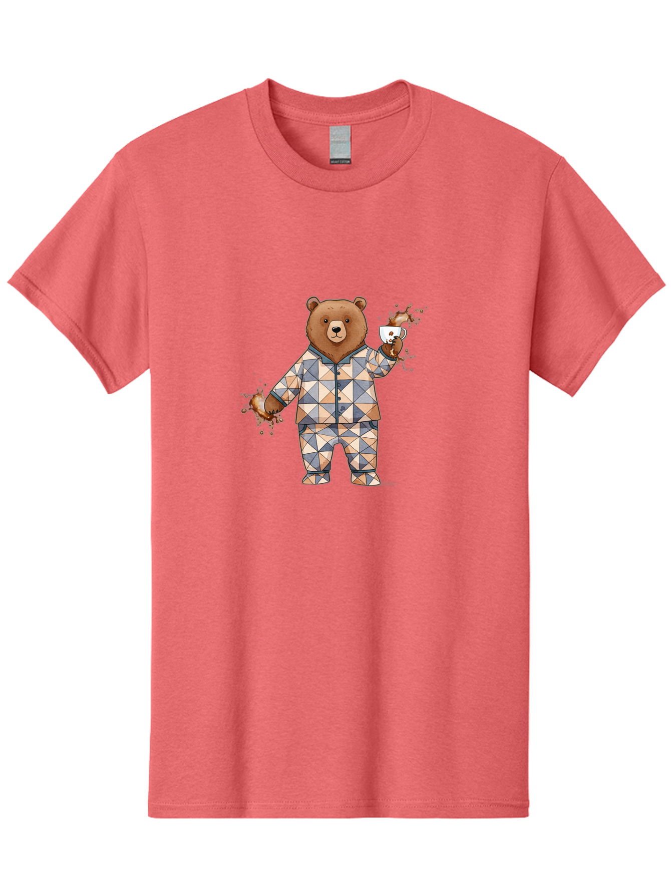 Bear-In-Pajamas-4 Men'S Graphic Tee, 100% Cotton, Comfortable Casual Summer Wear, Machine Washable, Vintage Camera, Old Camera, Antique Camera, Black Camera, Classic Photography, Photography Equipment, Nostalgic Device, Film Camera, Camera Art Bah572