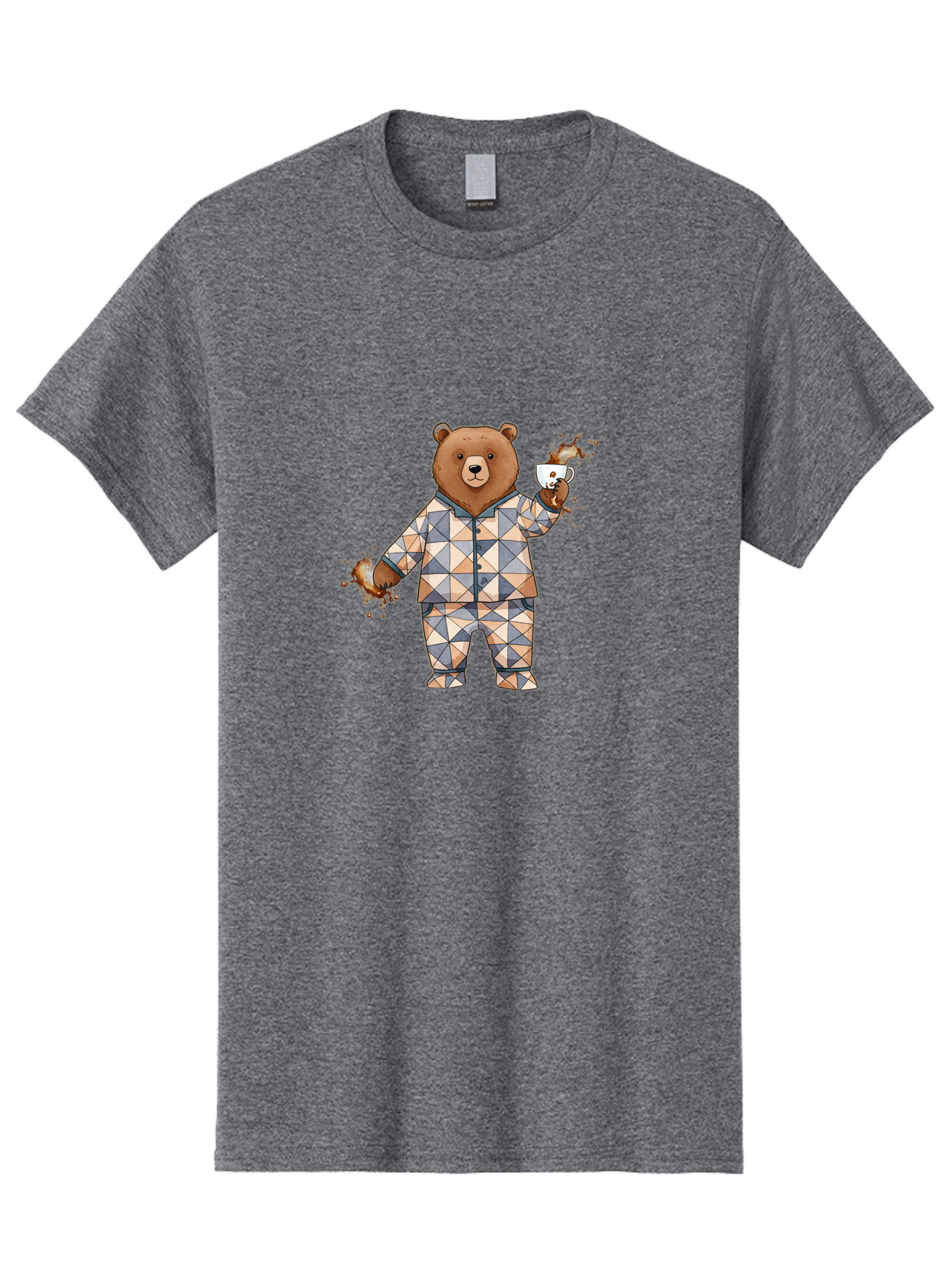 Bear-In-Pajamas-4 Men'S Graphic Tee, 100% Cotton, Comfortable Casual Summer Wear, Machine Washable, Vintage Camera, Old Camera, Antique Camera, Black Camera, Classic Photography, Photography Equipment, Nostalgic Device, Film Camera, Camera Art Bah572