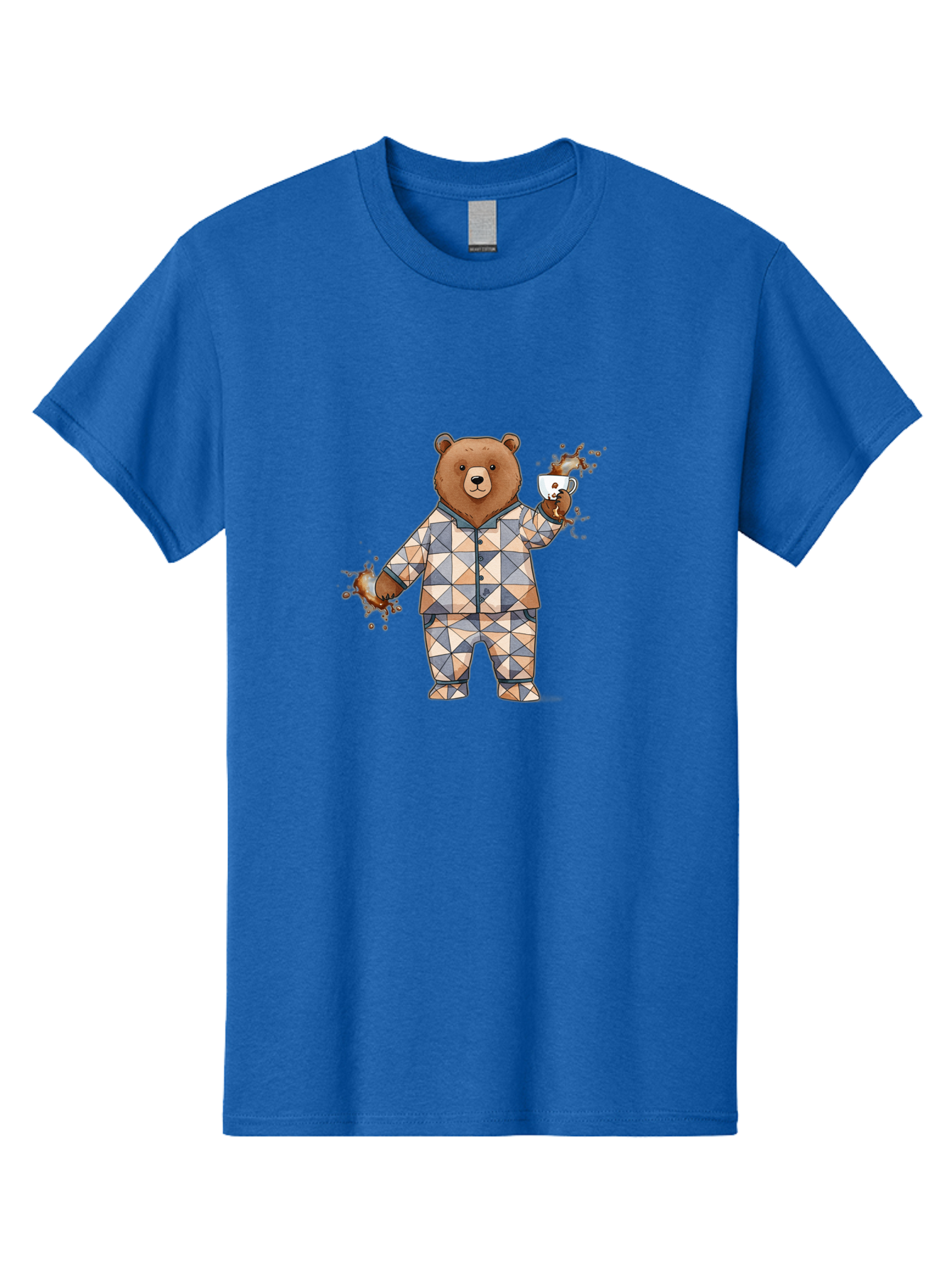 Bear-In-Pajamas-4 Men'S Graphic Tee, 100% Cotton, Comfortable Casual Summer Wear, Machine Washable, Vintage Camera, Old Camera, Antique Camera, Black Camera, Classic Photography, Photography Equipment, Nostalgic Device, Film Camera, Camera Art Bah572