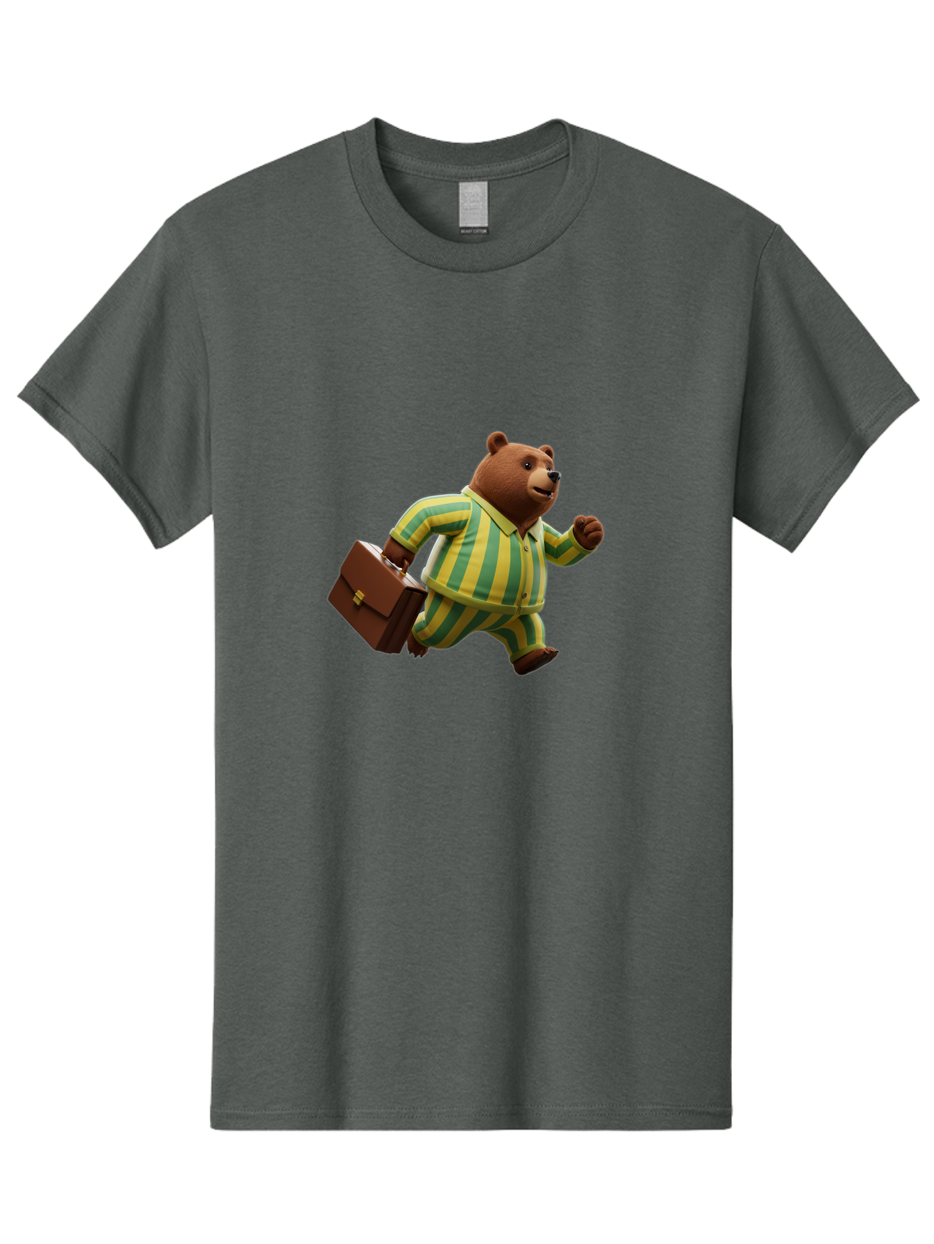 Bear-In-Pajamas-5 Men'S Graphic Tee, 100% Cotton, Comfortable Casual Summer Wear, Machine Washable, Vintage Camera, Old Camera, Antique Camera, Black Camera, Classic Photography, Photography Equipment, Nostalgic Device, Film Camera, Camera Art Bah573
