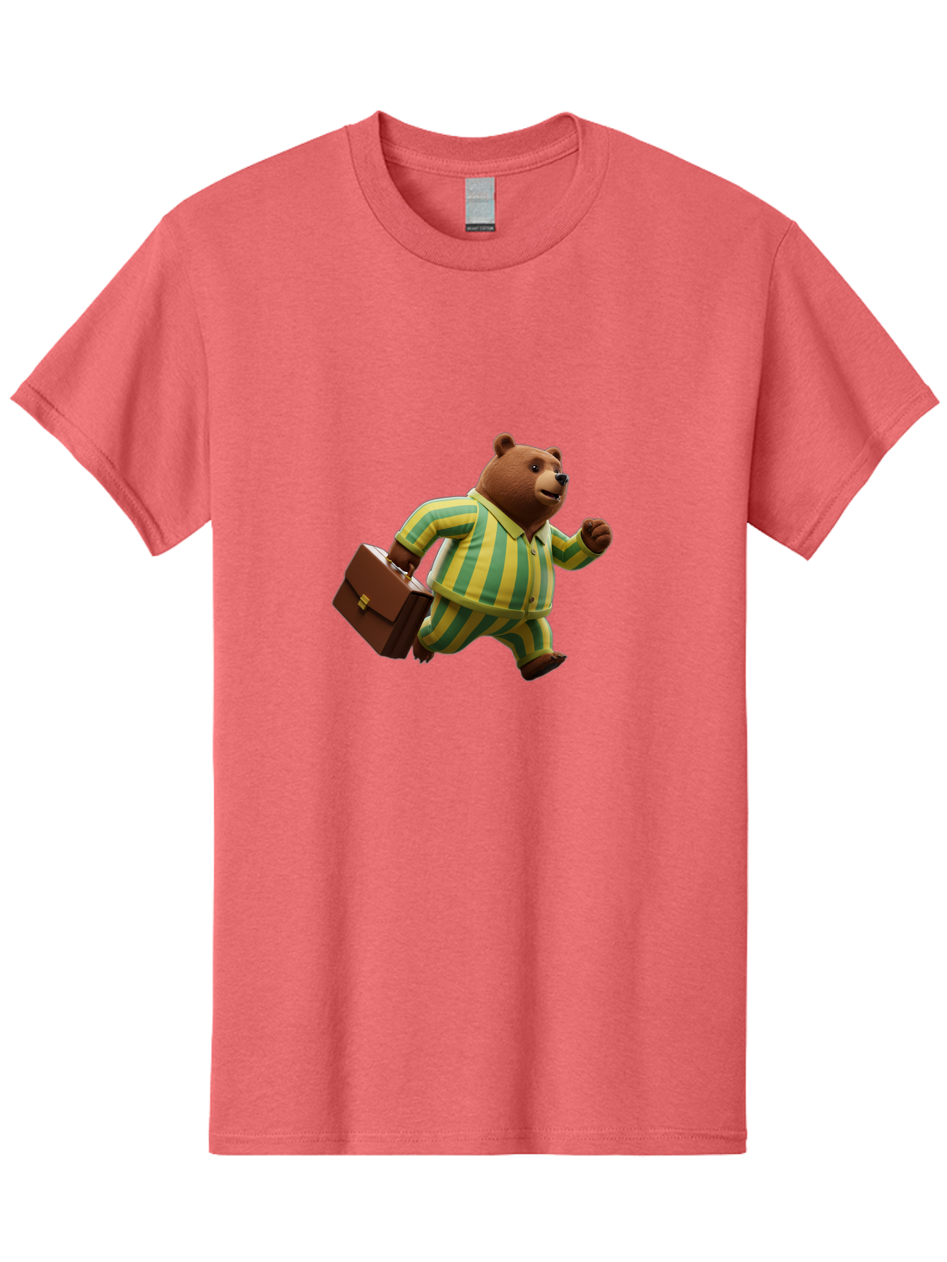 Bear-In-Pajamas-5 Men'S Graphic Tee, 100% Cotton, Comfortable Casual Summer Wear, Machine Washable, Vintage Camera, Old Camera, Antique Camera, Black Camera, Classic Photography, Photography Equipment, Nostalgic Device, Film Camera, Camera Art Bah573