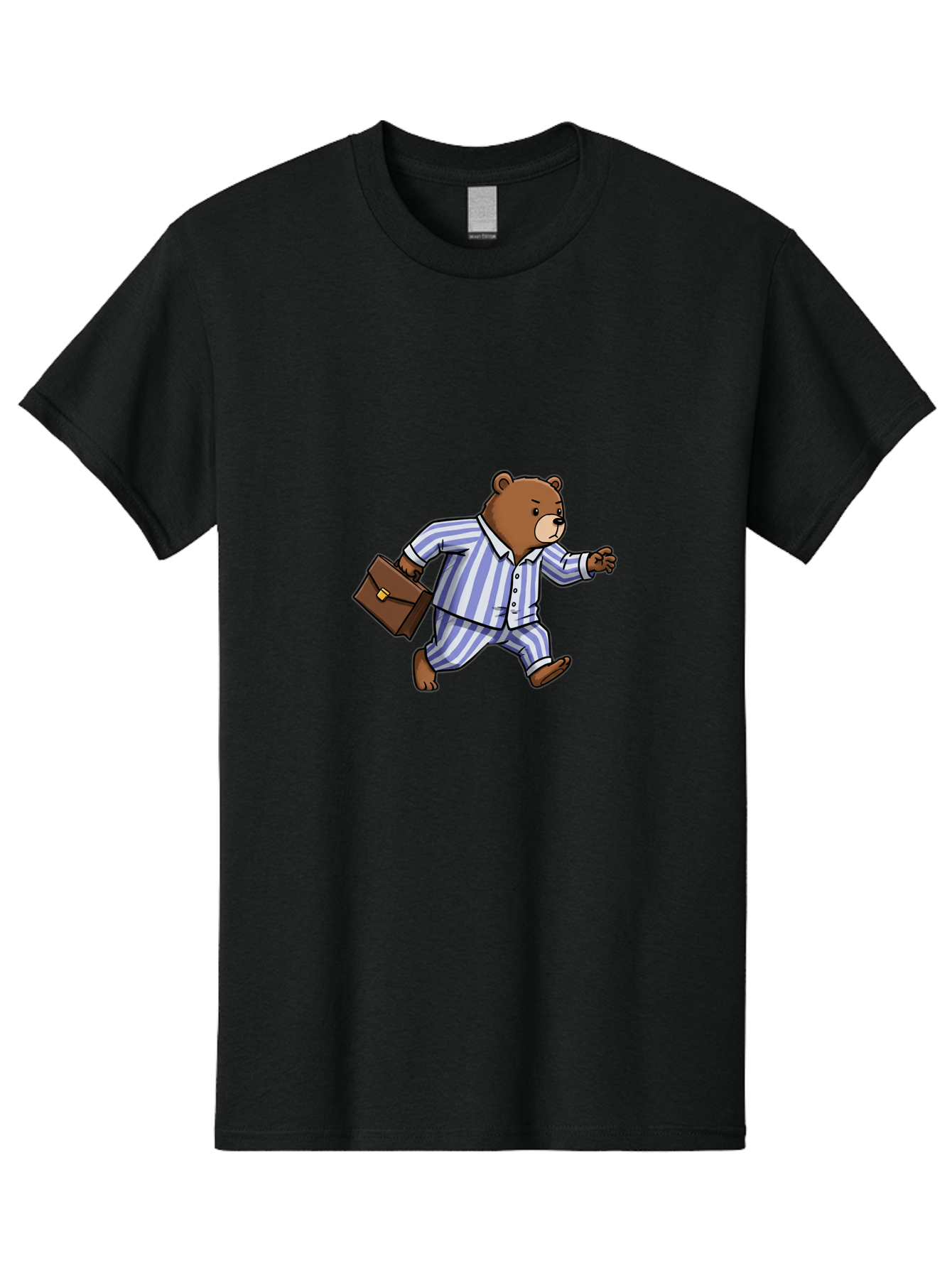 Bear-In-Pajamas-6 Men'S Graphic Tee, 100% Cotton, Comfortable Casual Summer Wear, Machine Washable, Vintage Camera, Old Camera, Antique Camera, Black Camera, Classic Photography, Photography Equipment, Nostalgic Device, Film Camera, Camera Art Bah574