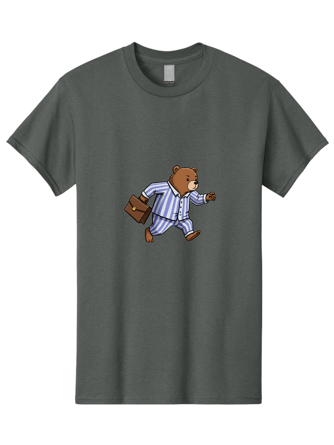 Bear-In-Pajamas-6 Men'S Graphic Tee, 100% Cotton, Comfortable Casual Summer Wear, Machine Washable, Vintage Camera, Old Camera, Antique Camera, Black Camera, Classic Photography, Photography Equipment, Nostalgic Device, Film Camera, Camera Art Bah574