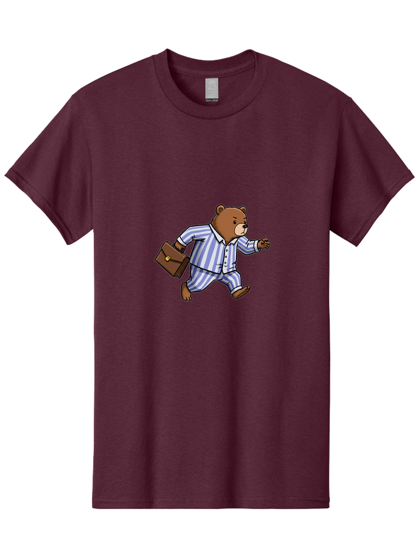 Bear-In-Pajamas-6 Men'S Graphic Tee, 100% Cotton, Comfortable Casual Summer Wear, Machine Washable, Vintage Camera, Old Camera, Antique Camera, Black Camera, Classic Photography, Photography Equipment, Nostalgic Device, Film Camera, Camera Art Bah574