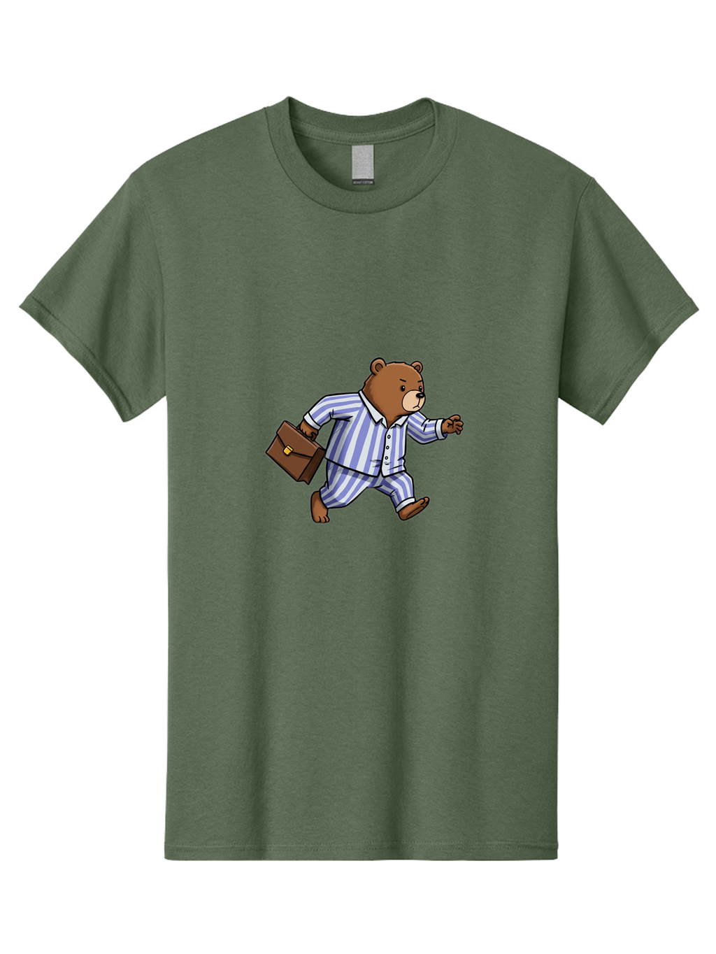 Bear-In-Pajamas-6 Men'S Graphic Tee, 100% Cotton, Comfortable Casual Summer Wear, Machine Washable, Vintage Camera, Old Camera, Antique Camera, Black Camera, Classic Photography, Photography Equipment, Nostalgic Device, Film Camera, Camera Art Bah574