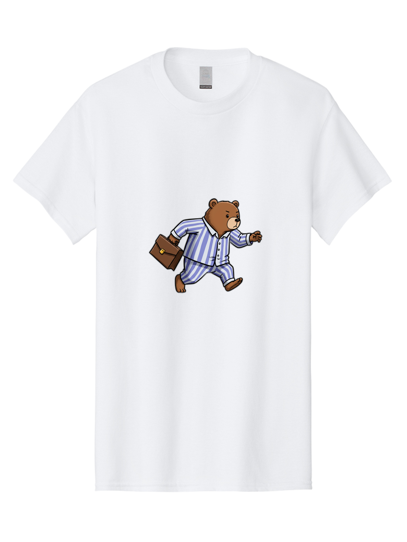 Bear-In-Pajamas-6 Men'S Graphic Tee, 100% Cotton, Comfortable Casual Summer Wear, Machine Washable, Vintage Camera, Old Camera, Antique Camera, Black Camera, Classic Photography, Photography Equipment, Nostalgic Device, Film Camera, Camera Art Bah574