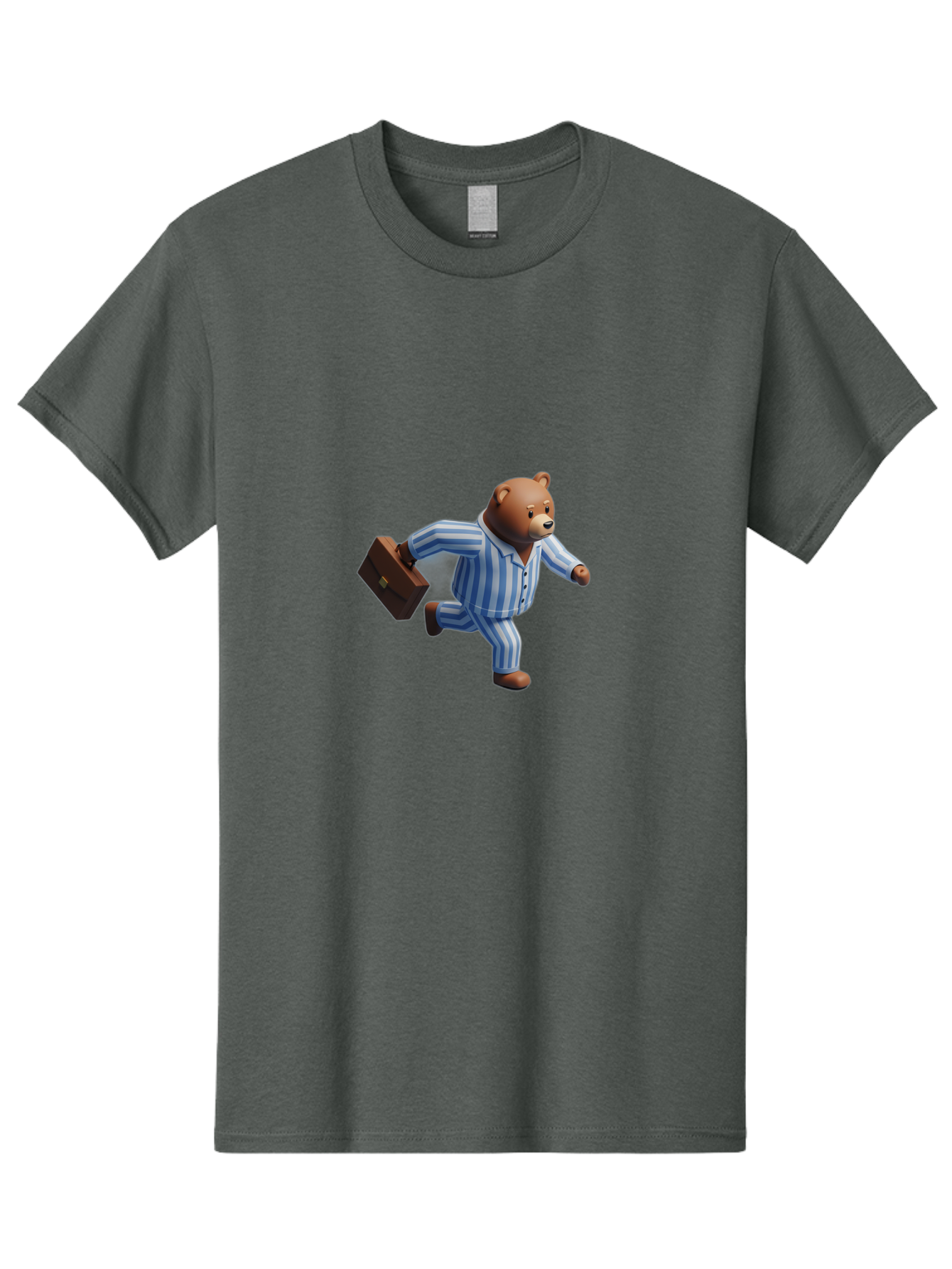 Bear-In-Pajamas-7 Men'S Graphic Tee, 100% Cotton, Comfortable Casual Summer Wear, Machine Washable, Vintage Camera, Old Camera, Antique Camera, Black Camera, Classic Photography, Photography Equipment, Nostalgic Device, Film Camera, Camera Art Bah575