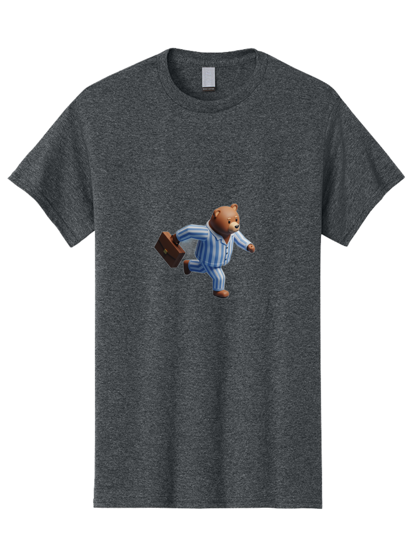 Bear-In-Pajamas-7 Men'S Graphic Tee, 100% Cotton, Comfortable Casual Summer Wear, Machine Washable, Vintage Camera, Old Camera, Antique Camera, Black Camera, Classic Photography, Photography Equipment, Nostalgic Device, Film Camera, Camera Art Bah575