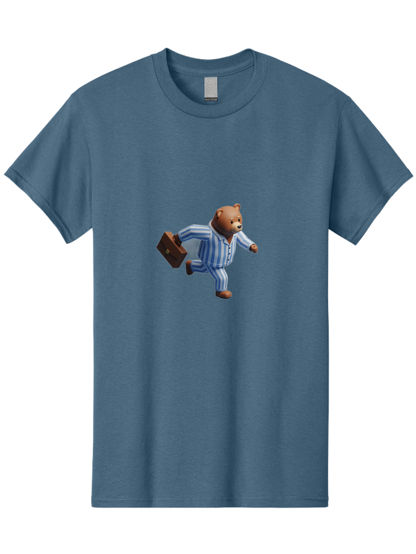 Bear-In-Pajamas-7 Men'S Graphic Tee, 100% Cotton, Comfortable Casual Summer Wear, Machine Washable, Vintage Camera, Old Camera, Antique Camera, Black Camera, Classic Photography, Photography Equipment, Nostalgic Device, Film Camera, Camera Art Bah575