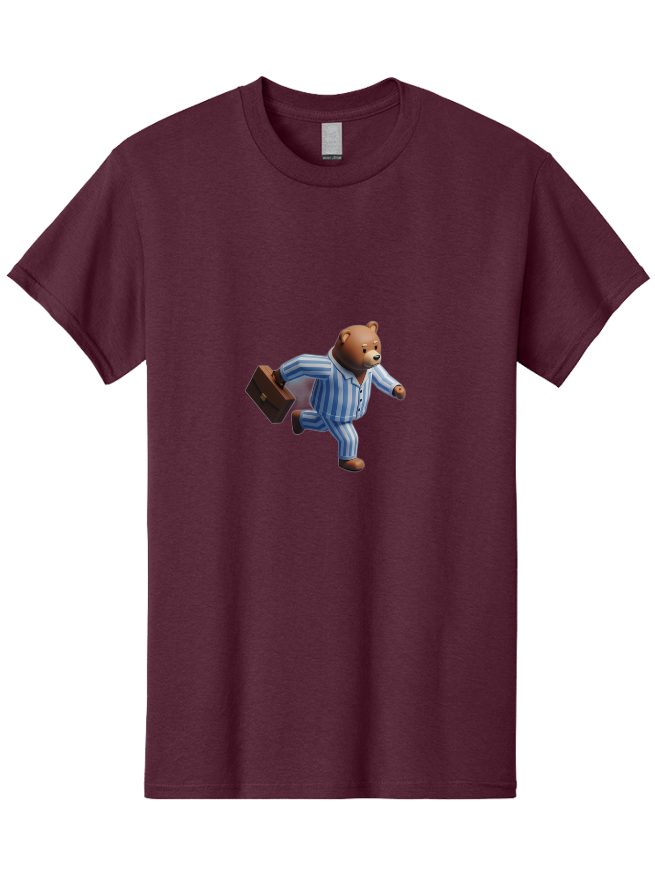 Bear-In-Pajamas-7 Men'S Graphic Tee, 100% Cotton, Comfortable Casual Summer Wear, Machine Washable, Vintage Camera, Old Camera, Antique Camera, Black Camera, Classic Photography, Photography Equipment, Nostalgic Device, Film Camera, Camera Art Bah575