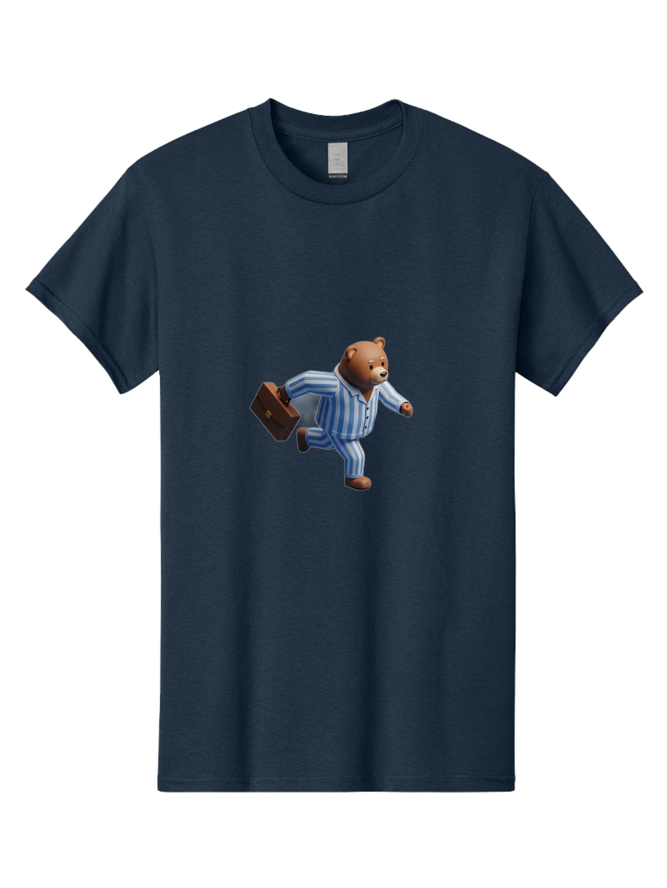 Bear-In-Pajamas-7 Men'S Graphic Tee, 100% Cotton, Comfortable Casual Summer Wear, Machine Washable, Vintage Camera, Old Camera, Antique Camera, Black Camera, Classic Photography, Photography Equipment, Nostalgic Device, Film Camera, Camera Art Bah575