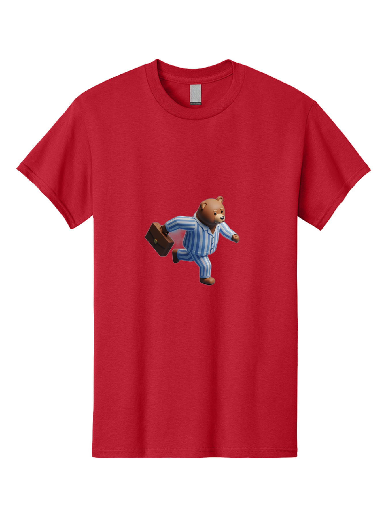 Bear-In-Pajamas-7 Men'S Graphic Tee, 100% Cotton, Comfortable Casual Summer Wear, Machine Washable, Vintage Camera, Old Camera, Antique Camera, Black Camera, Classic Photography, Photography Equipment, Nostalgic Device, Film Camera, Camera Art Bah575