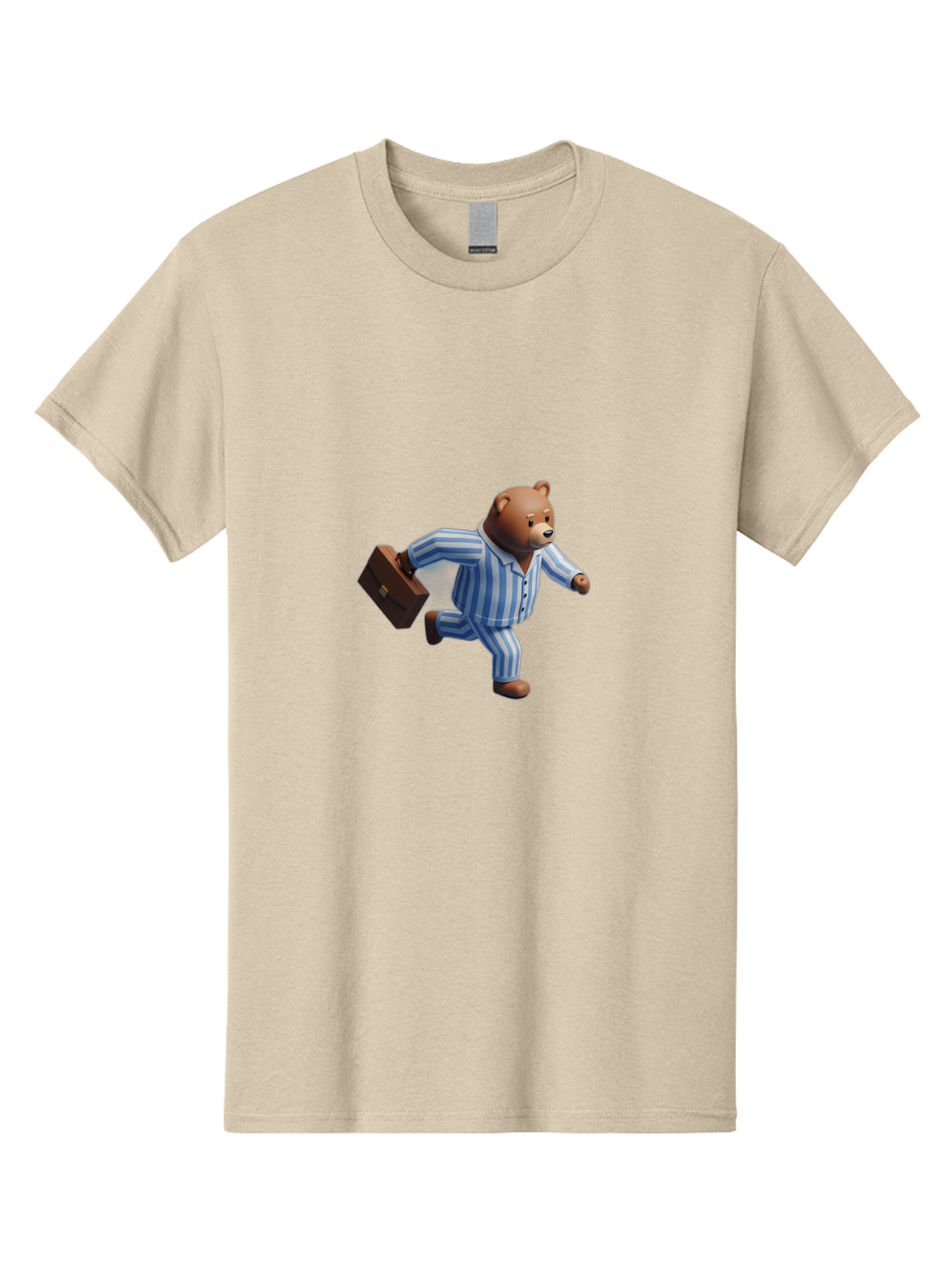 Bear-In-Pajamas-7 Men'S Graphic Tee, 100% Cotton, Comfortable Casual Summer Wear, Machine Washable, Vintage Camera, Old Camera, Antique Camera, Black Camera, Classic Photography, Photography Equipment, Nostalgic Device, Film Camera, Camera Art Bah575