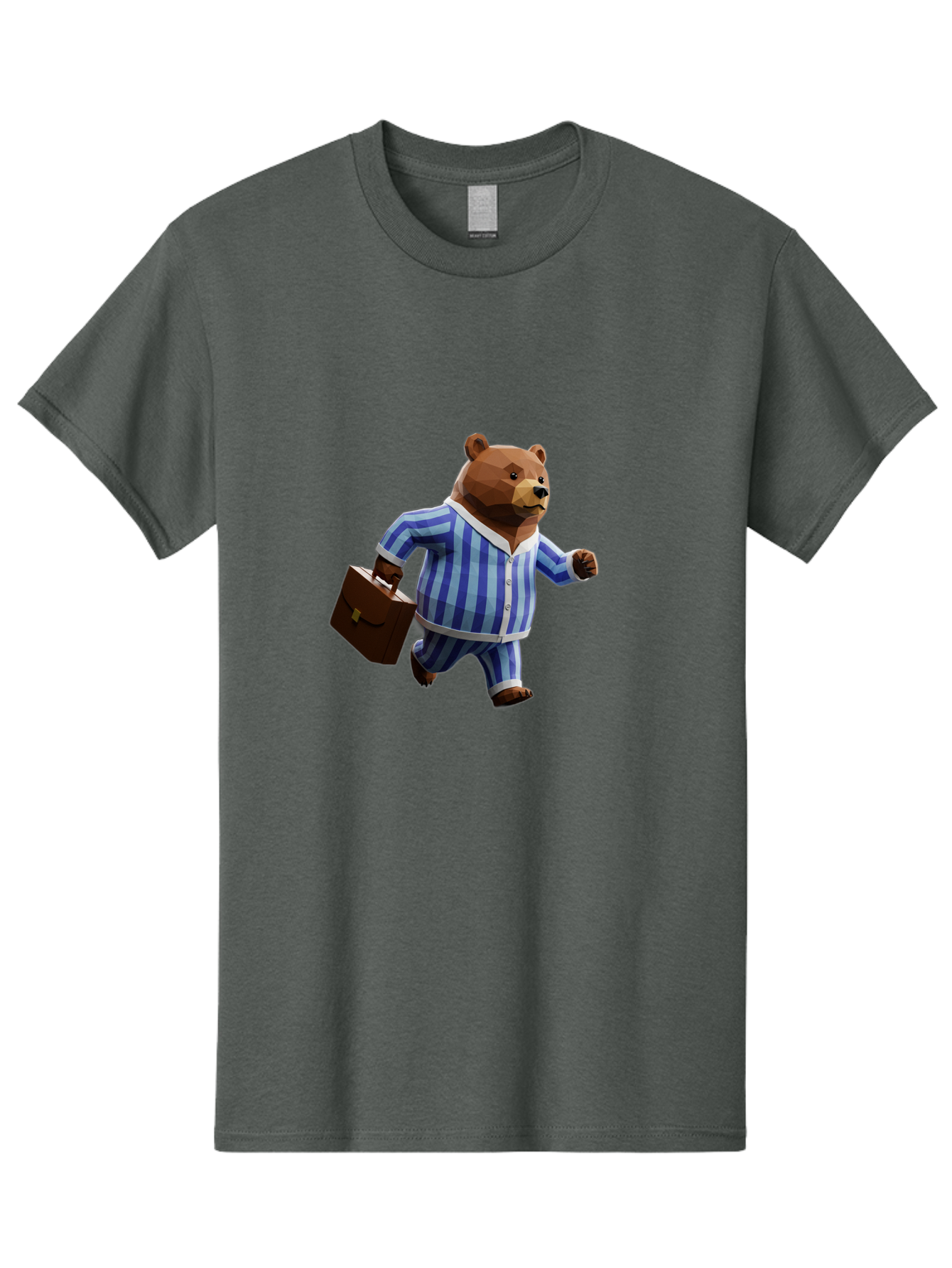 Bear-In-Pajamas-8 Men'S Graphic Tee, 100% Cotton, Comfortable Casual Summer Wear, Machine Washable, Vintage Camera, Old Camera, Antique Camera, Black Camera, Classic Photography, Photography Equipment, Nostalgic Device, Film Camera, Camera Art Bah576