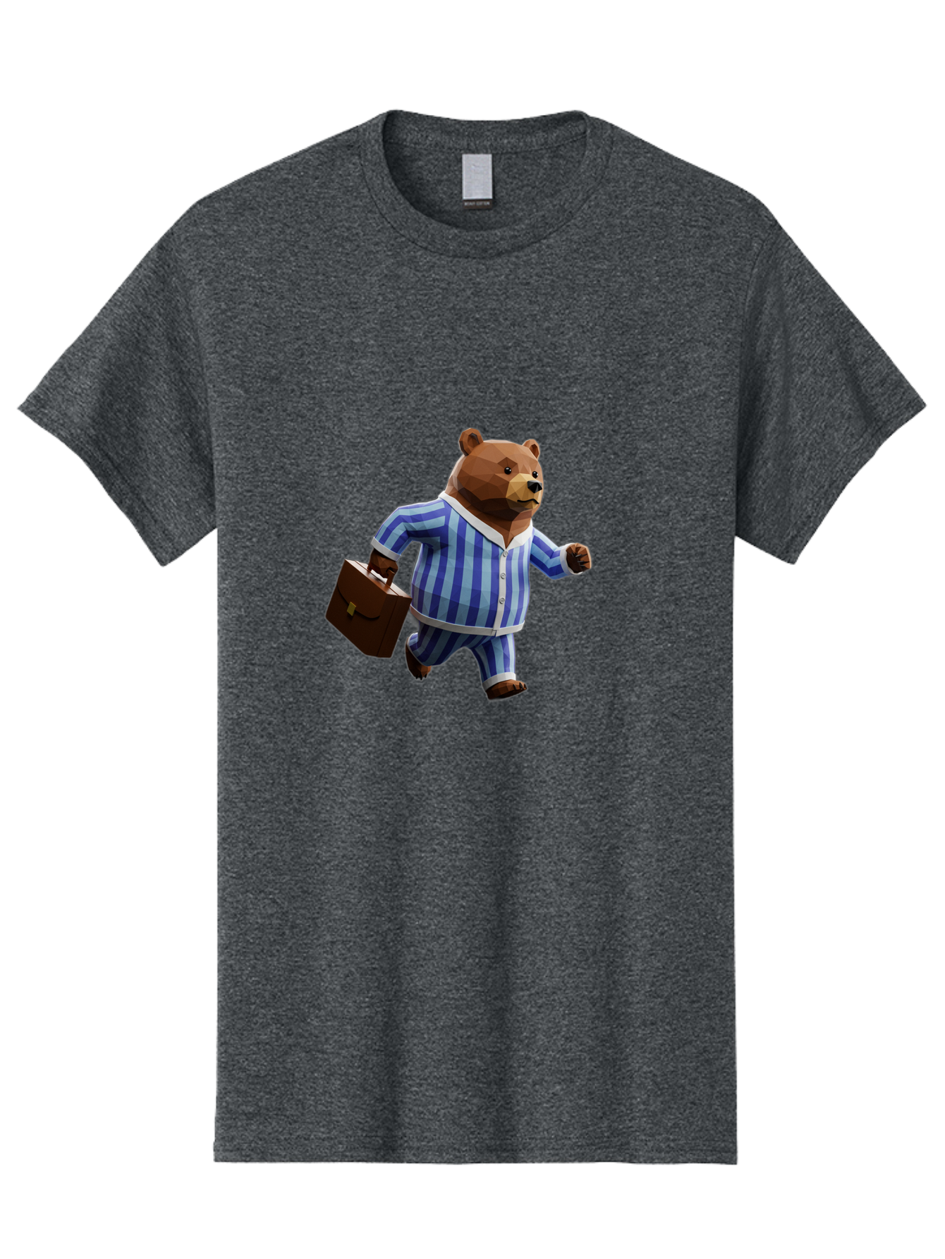 Bear-In-Pajamas-8 Men'S Graphic Tee, 100% Cotton, Comfortable Casual Summer Wear, Machine Washable, Vintage Camera, Old Camera, Antique Camera, Black Camera, Classic Photography, Photography Equipment, Nostalgic Device, Film Camera, Camera Art Bah576