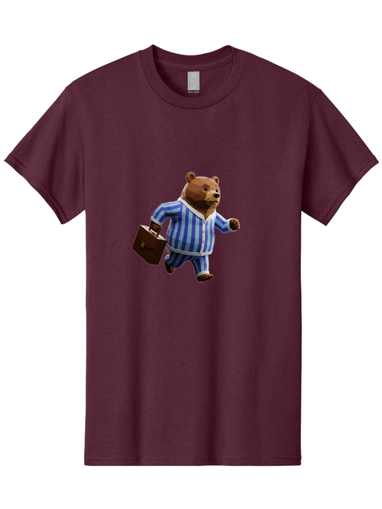 Bear-In-Pajamas-8 Men'S Graphic Tee, 100% Cotton, Comfortable Casual Summer Wear, Machine Washable, Vintage Camera, Old Camera, Antique Camera, Black Camera, Classic Photography, Photography Equipment, Nostalgic Device, Film Camera, Camera Art Bah576