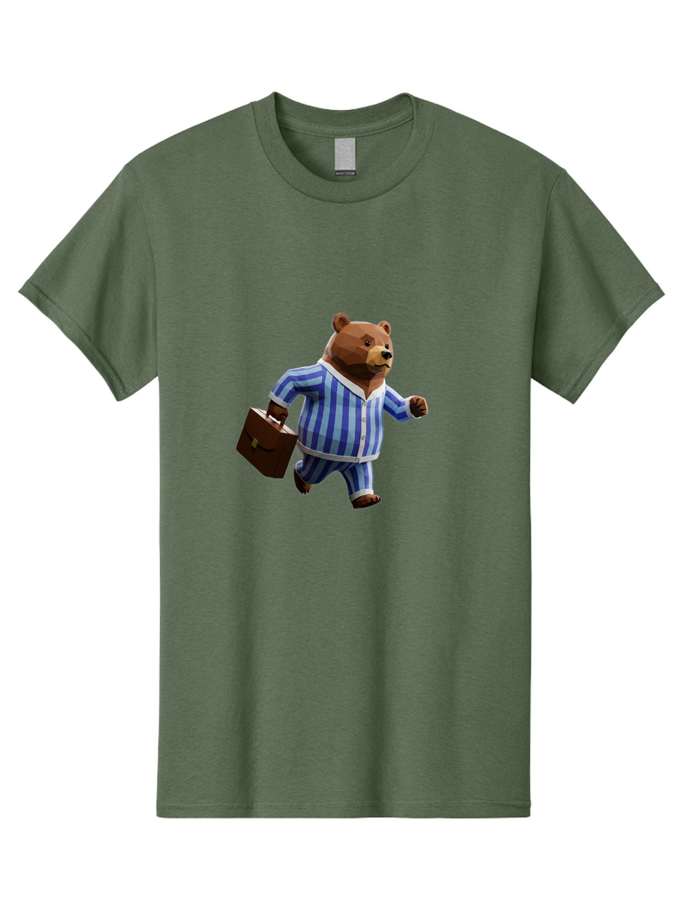 Bear-In-Pajamas-8 Men'S Graphic Tee, 100% Cotton, Comfortable Casual Summer Wear, Machine Washable, Vintage Camera, Old Camera, Antique Camera, Black Camera, Classic Photography, Photography Equipment, Nostalgic Device, Film Camera, Camera Art Bah576
