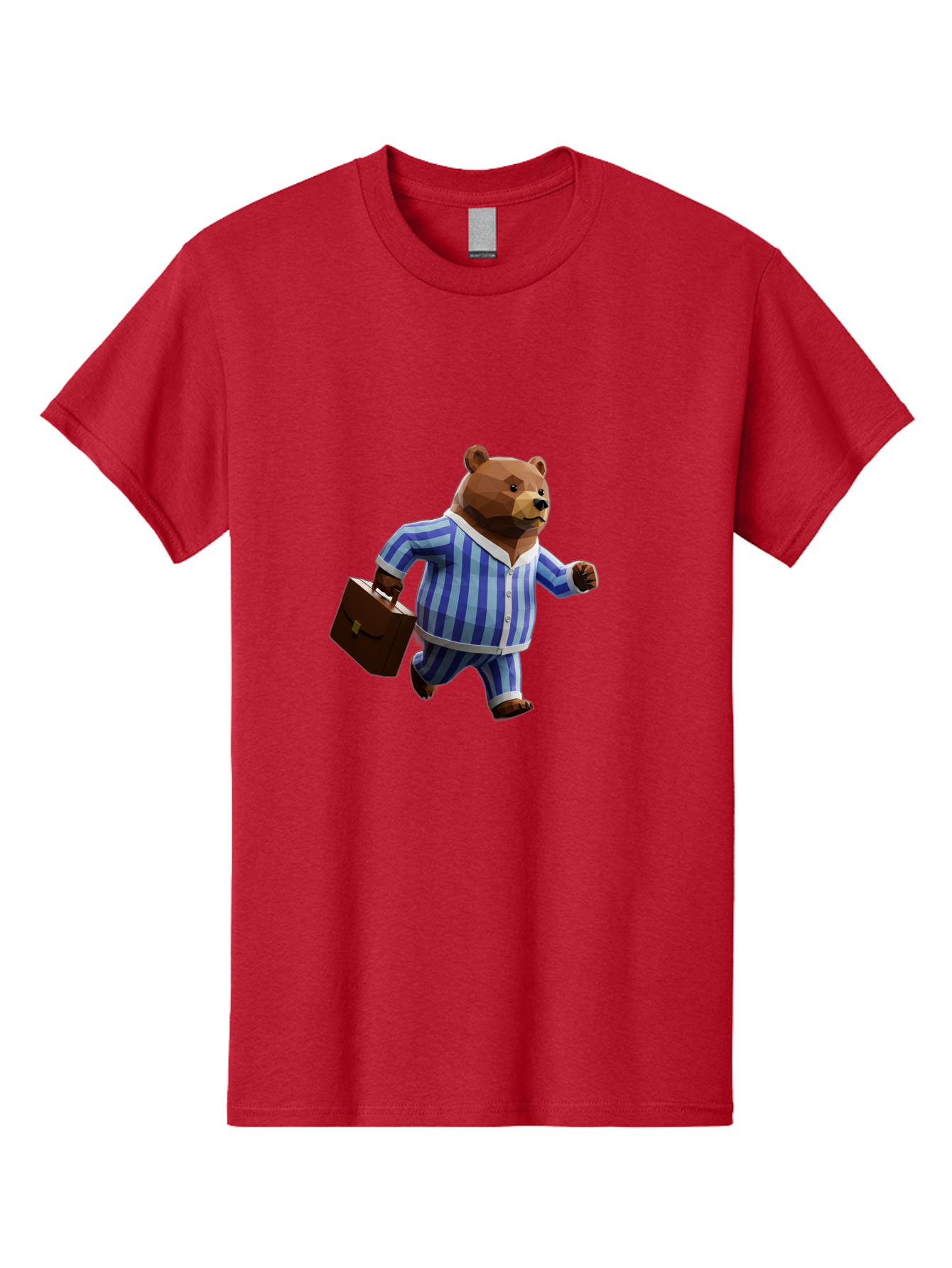 Bear-In-Pajamas-8 Men'S Graphic Tee, 100% Cotton, Comfortable Casual Summer Wear, Machine Washable, Vintage Camera, Old Camera, Antique Camera, Black Camera, Classic Photography, Photography Equipment, Nostalgic Device, Film Camera, Camera Art Bah576