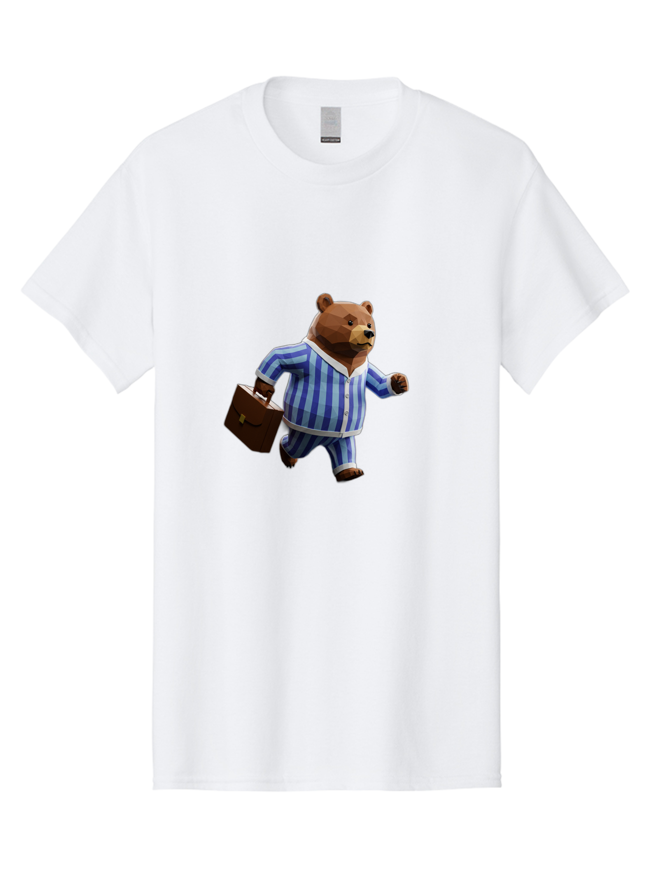 Bear-In-Pajamas-8 Men'S Graphic Tee, 100% Cotton, Comfortable Casual Summer Wear, Machine Washable, Vintage Camera, Old Camera, Antique Camera, Black Camera, Classic Photography, Photography Equipment, Nostalgic Device, Film Camera, Camera Art Bah576