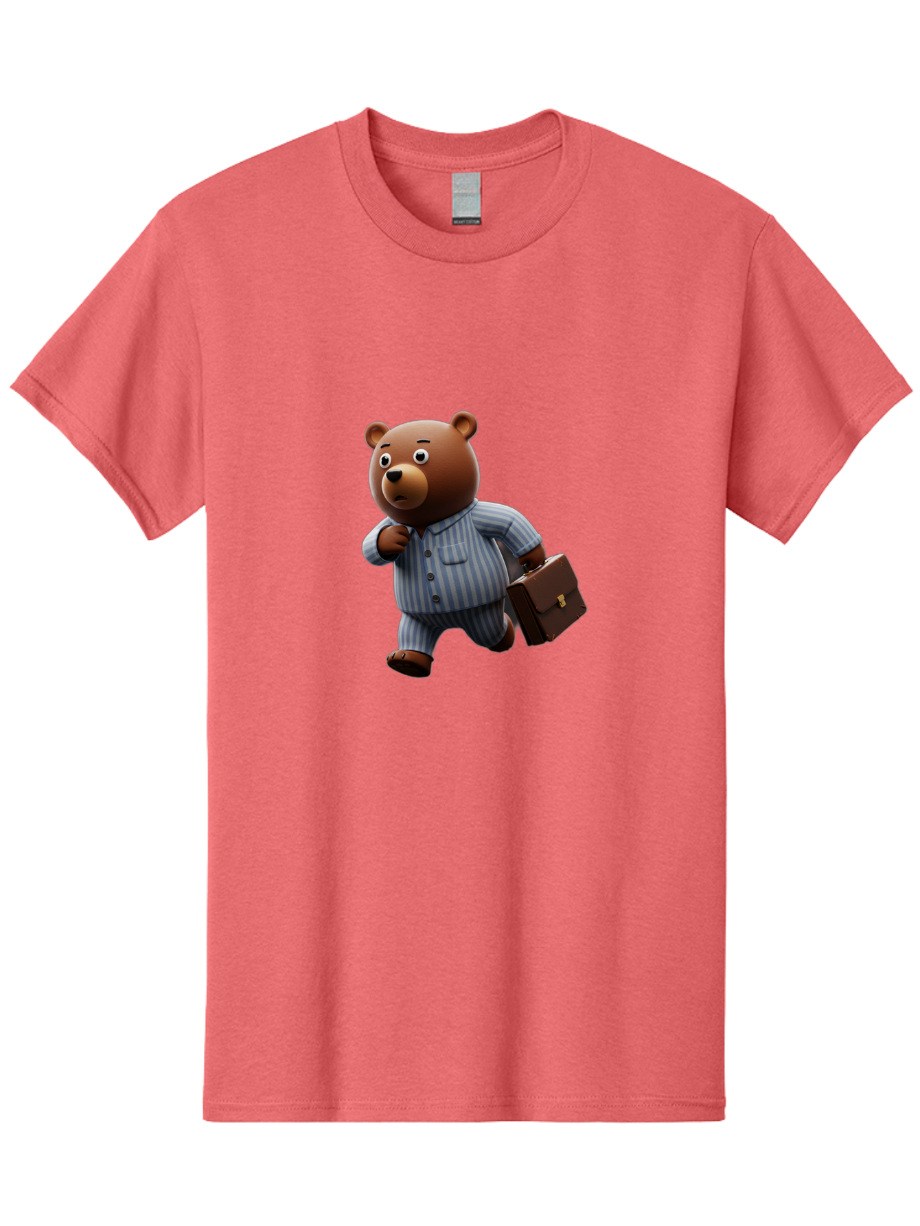 Bear-In-Pajamas-9 Men'S Graphic Tee, 100% Cotton, Comfortable Casual Summer Wear, Machine Washable, Vintage Camera, Old Camera, Antique Camera, Black Camera, Classic Photography, Photography Equipment, Nostalgic Device, Film Camera, Camera Art Bah577