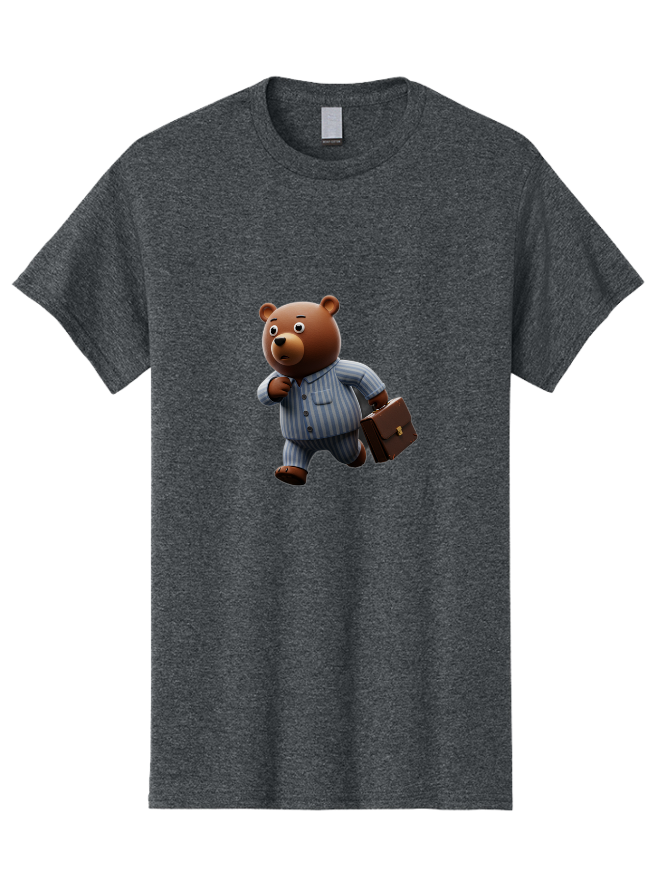Bear-In-Pajamas-9 Men'S Graphic Tee, 100% Cotton, Comfortable Casual Summer Wear, Machine Washable, Vintage Camera, Old Camera, Antique Camera, Black Camera, Classic Photography, Photography Equipment, Nostalgic Device, Film Camera, Camera Art Bah577