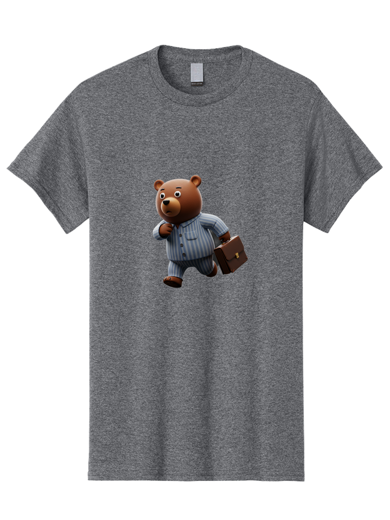 Bear-In-Pajamas-9 Men'S Graphic Tee, 100% Cotton, Comfortable Casual Summer Wear, Machine Washable, Vintage Camera, Old Camera, Antique Camera, Black Camera, Classic Photography, Photography Equipment, Nostalgic Device, Film Camera, Camera Art Bah577