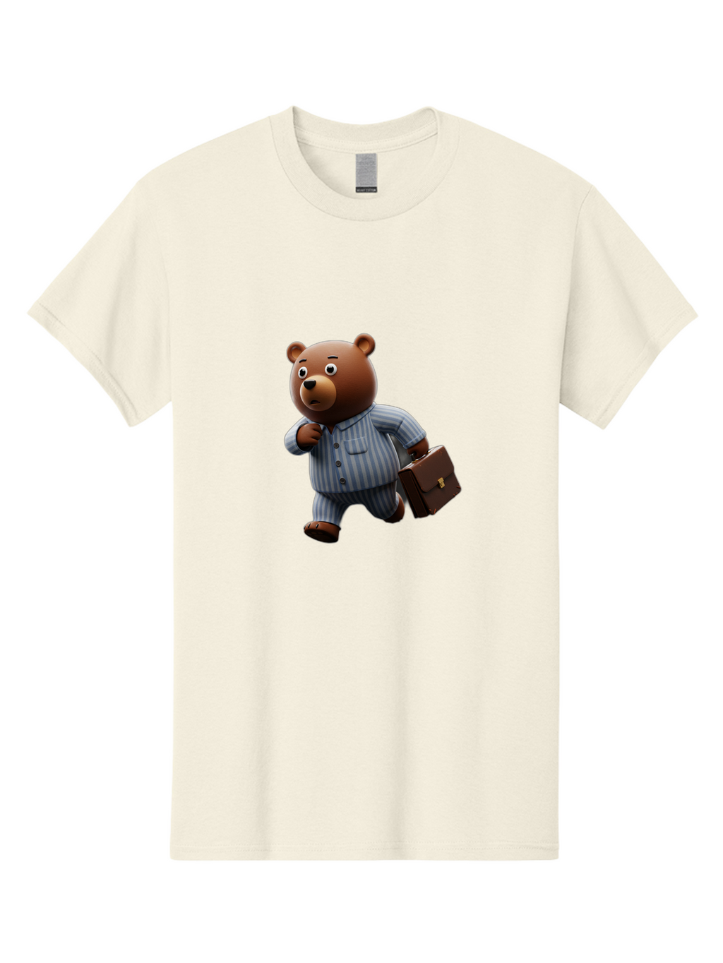 Bear-In-Pajamas-9 Men'S Graphic Tee, 100% Cotton, Comfortable Casual Summer Wear, Machine Washable, Vintage Camera, Old Camera, Antique Camera, Black Camera, Classic Photography, Photography Equipment, Nostalgic Device, Film Camera, Camera Art Bah577