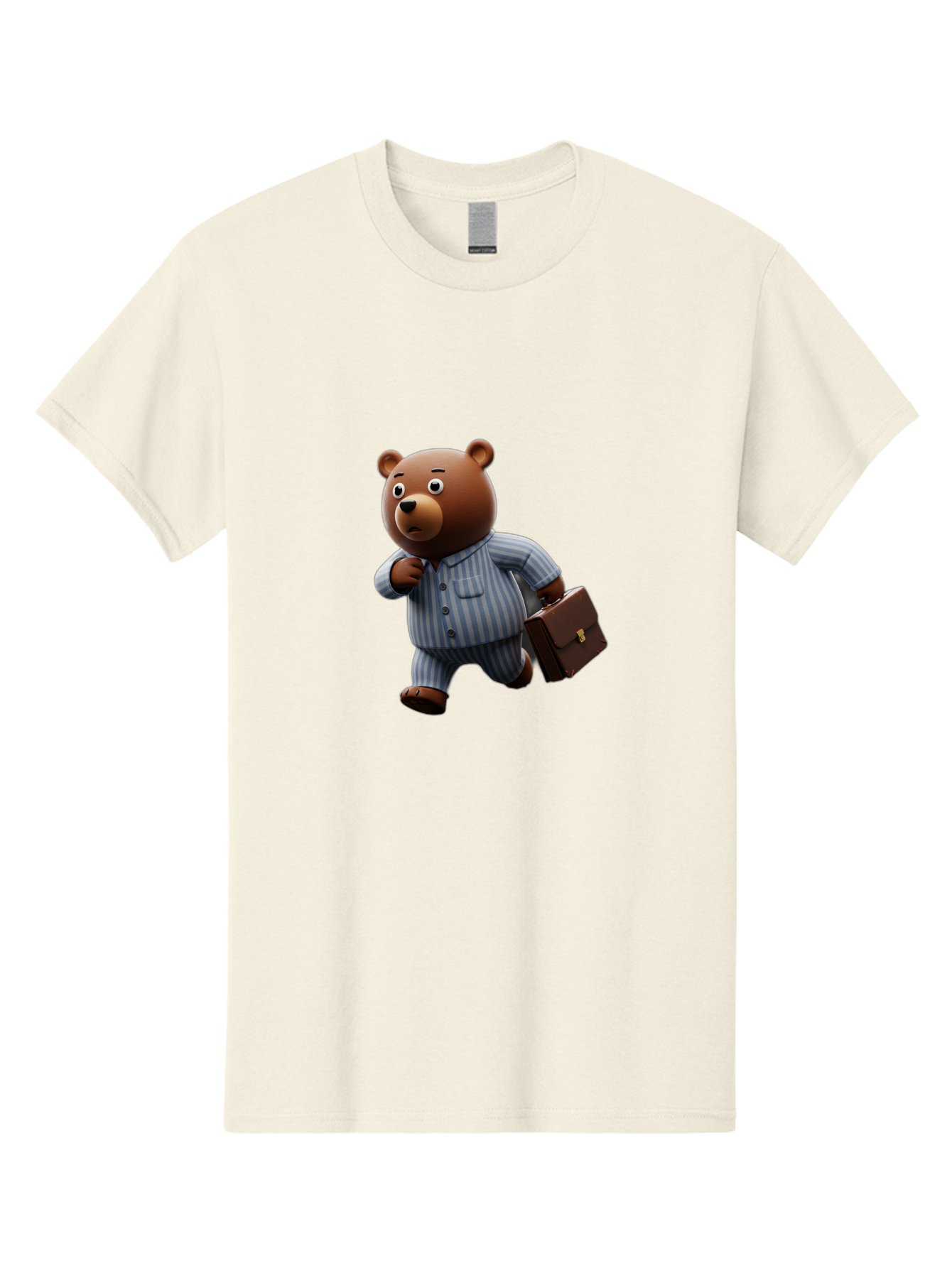 Bear-In-Pajamas-9 Men'S Graphic Tee, 100% Cotton, Comfortable Casual Summer Wear, Machine Washable, Vintage Camera, Old Camera, Antique Camera, Black Camera, Classic Photography, Photography Equipment, Nostalgic Device, Film Camera, Camera Art Bah577