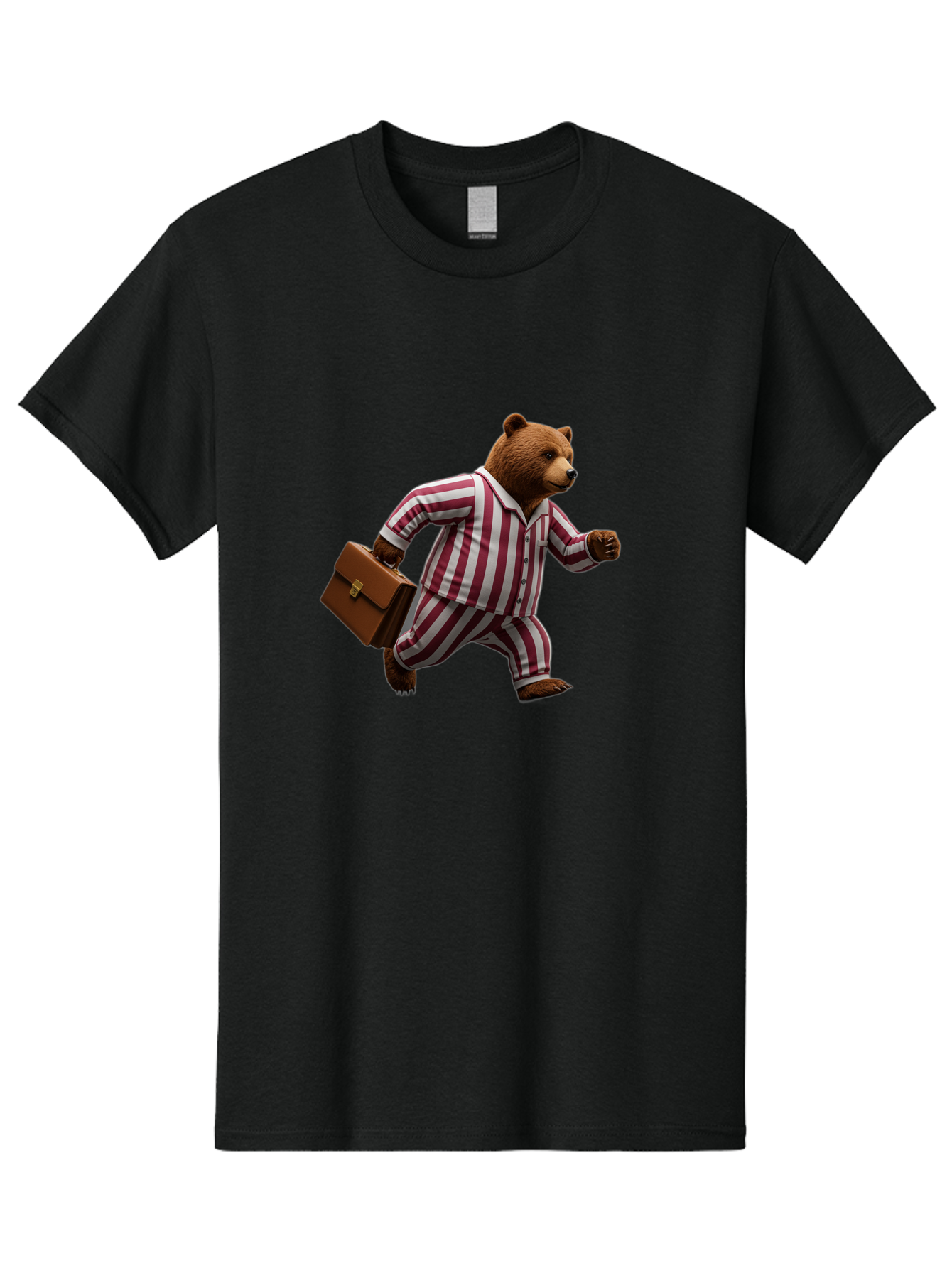 Bear-In-Striped-Pajamas-3 Men'S Graphic Tee, 100% Cotton, Comfortable Casual Summer Wear, Machine Washable, Vintage Camera, Old Camera, Antique Camera, Black Camera, Classic Photography, Photography Equipment, Nostalgic Device, Film Camera, Bah582