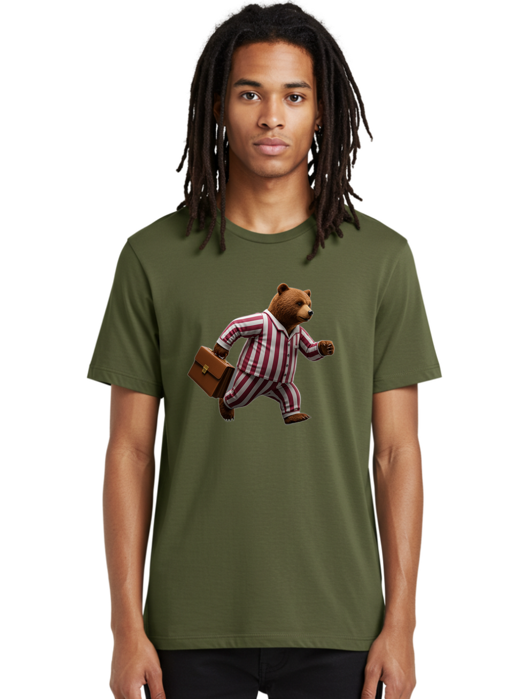 Bear-In-Striped-Pajamas-3 Men'S Graphic Tee, 100% Cotton, Comfortable Casual Summer Wear, Machine Washable, Vintage Camera, Old Camera, Antique Camera, Black Camera, Classic Photography, Photography Equipment, Nostalgic Device, Film Camera, Bah582