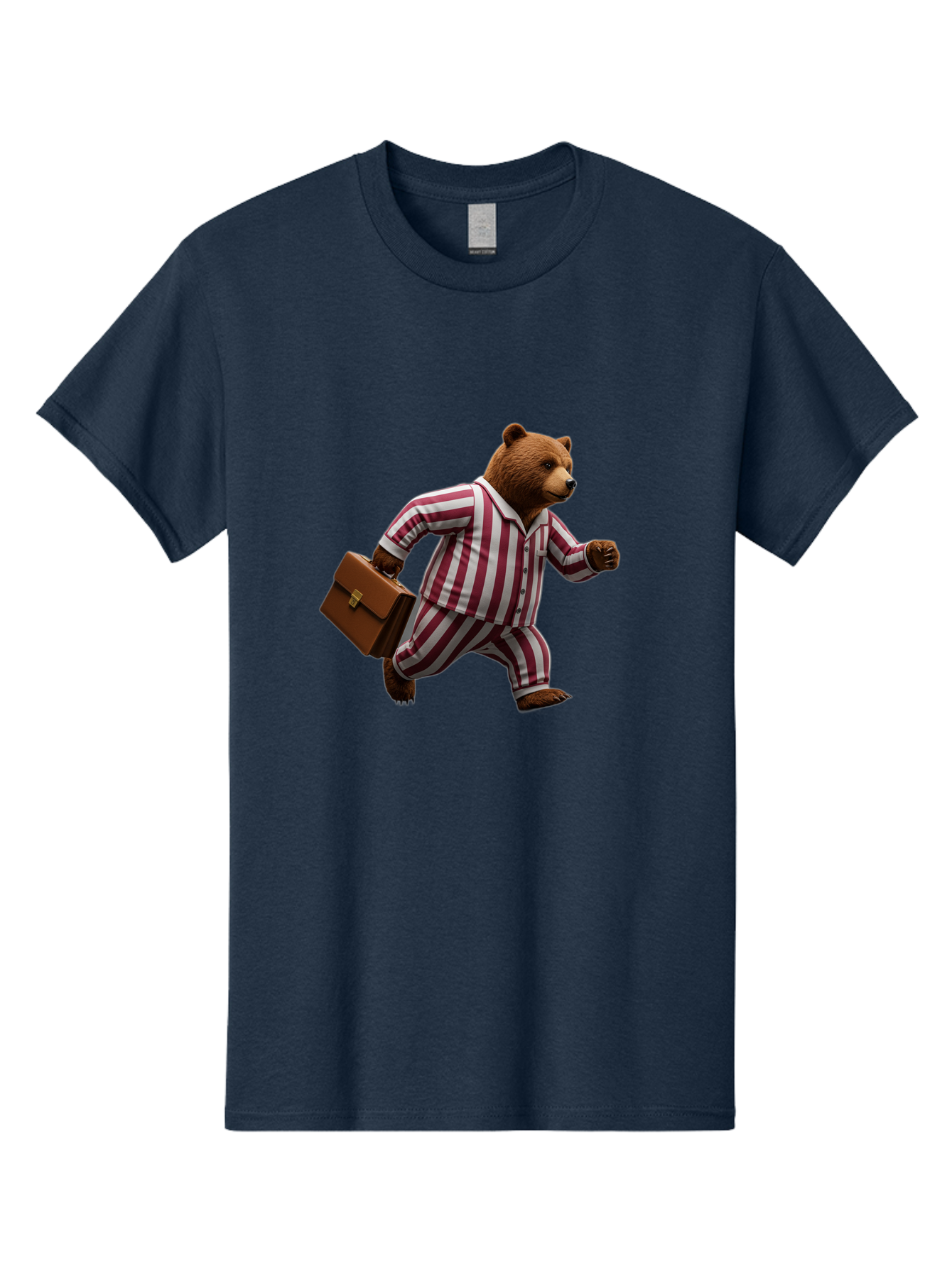 Bear-In-Striped-Pajamas-3 Men'S Graphic Tee, 100% Cotton, Comfortable Casual Summer Wear, Machine Washable, Vintage Camera, Old Camera, Antique Camera, Black Camera, Classic Photography, Photography Equipment, Nostalgic Device, Film Camera, Bah582