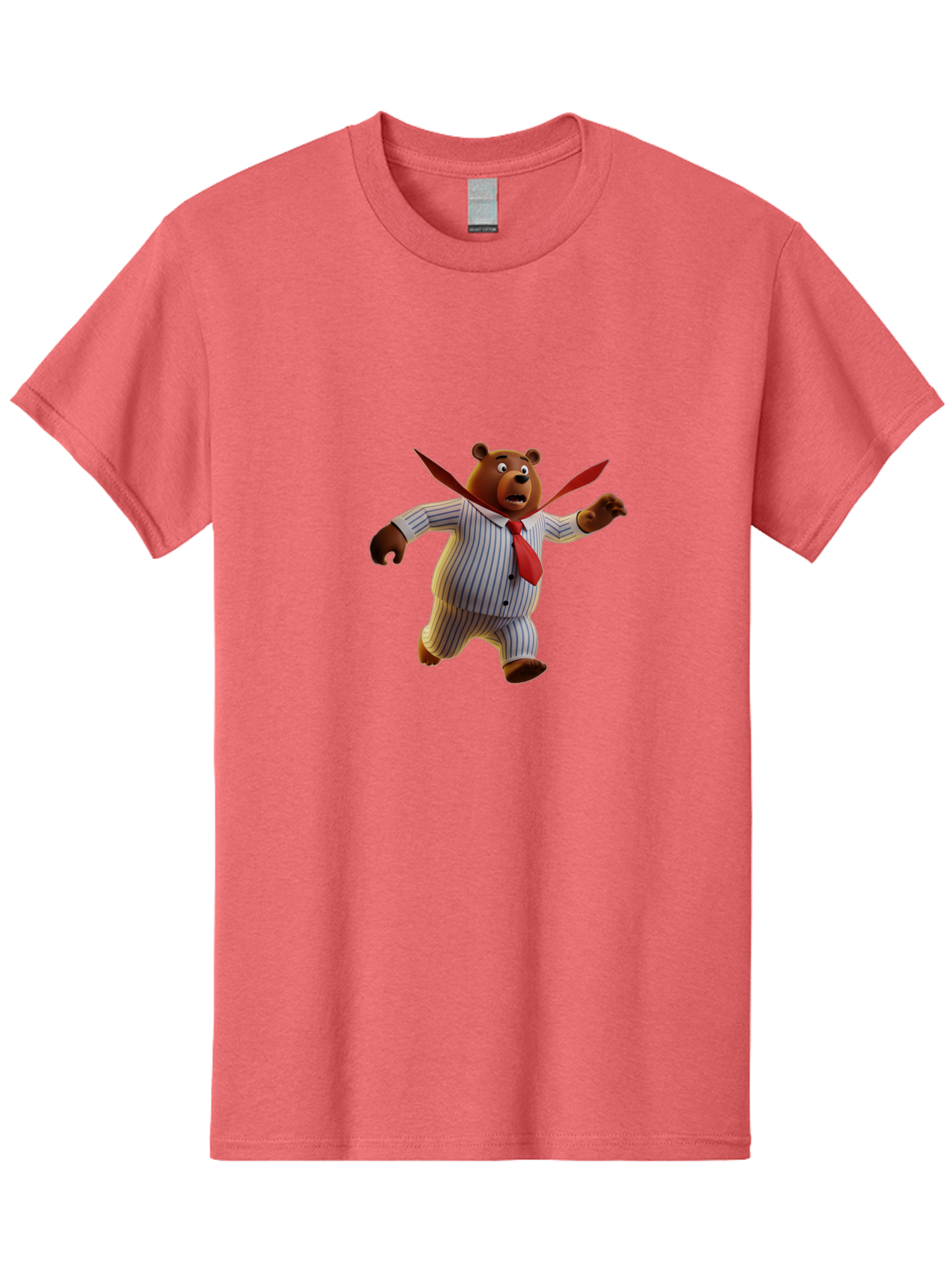 Bear-In-Suit Men'S Graphic Tee, 100% Cotton, Comfortable Casual Summer Wear, Machine Washable, Vintage Camera, Old Camera, Antique Camera, Black Camera, Classic Photography, Photography Equipment, Nostalgic Device, Film Camera, Camera Art Bah585